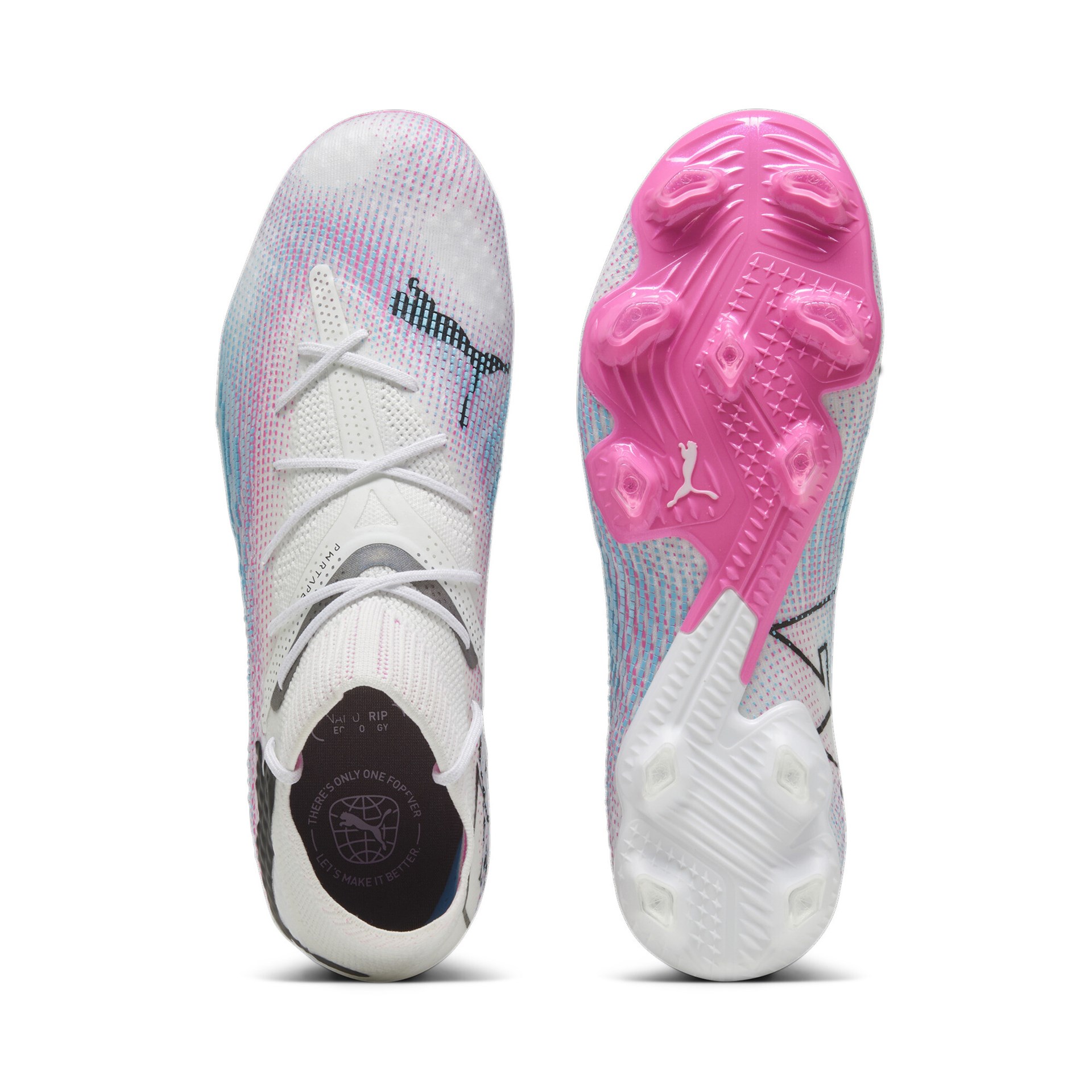 PUMA FUTURE 7 ULTIMATE FG/AG PUMA WHITE/PUMA BLACK/POISON PINK