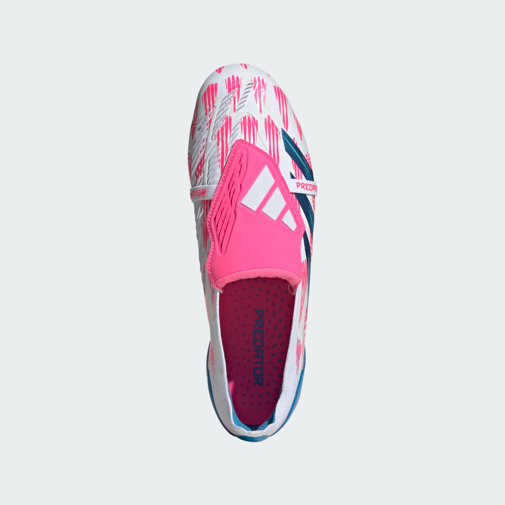 ADIDAS PREDATOR ELITE FT FG WHITE/SOLAR BLUE/SOLAR PINK