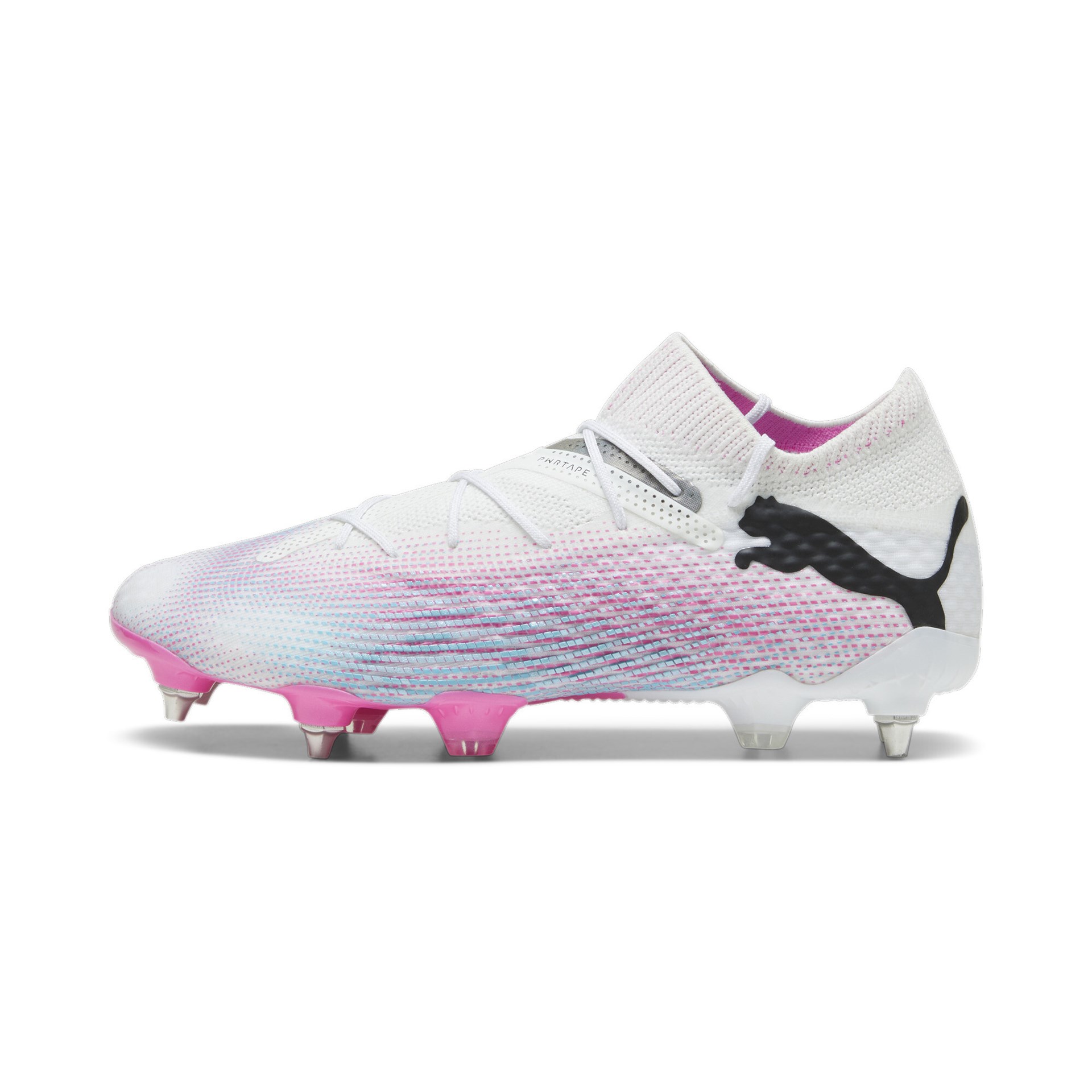 PUMA FUTURE 7 ULTIMATE MXSG PUMA WHITE/PUMA BLACK/POISON PINK