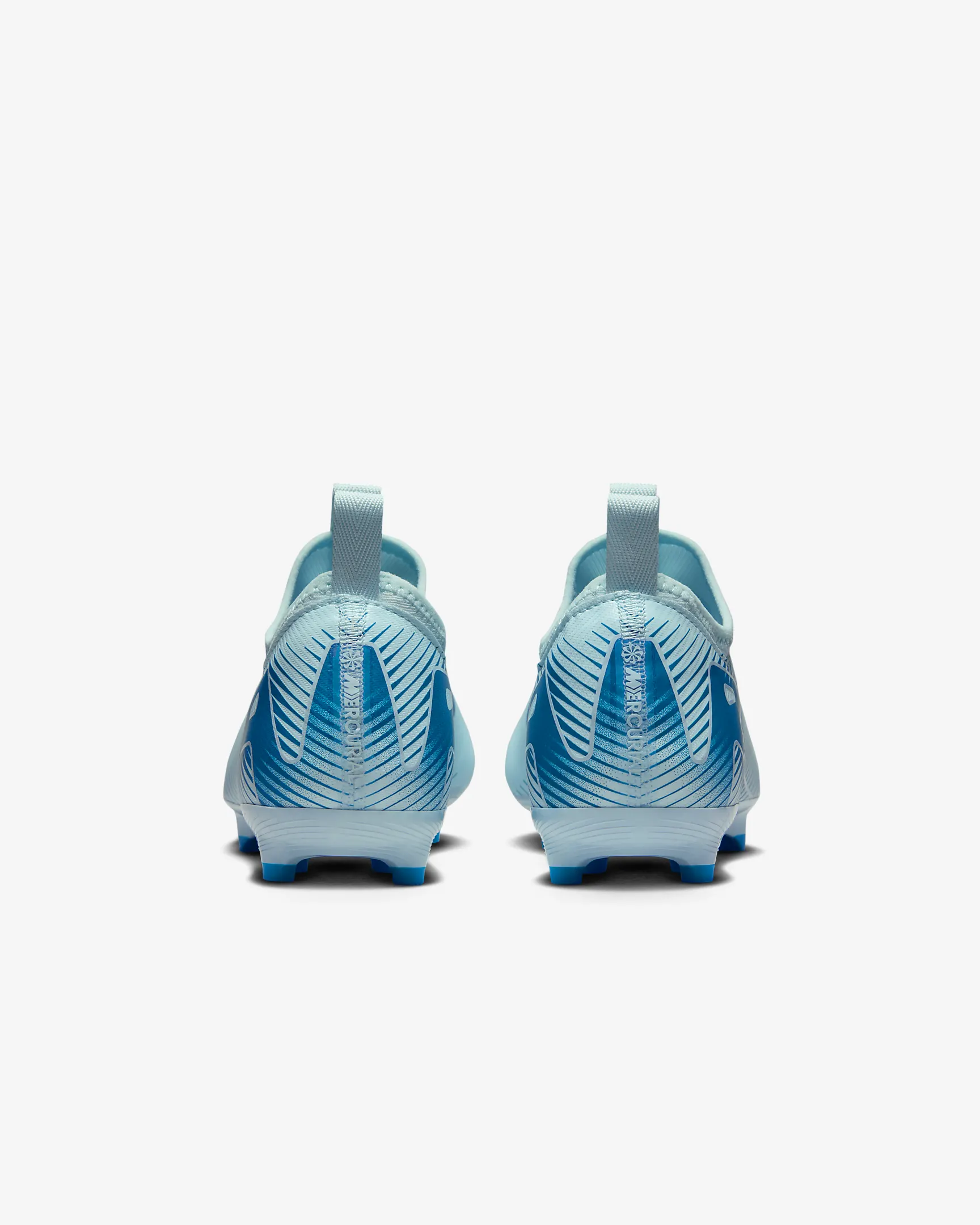 NIKE JR ZOOM VAPOR 16 ACADEMY FG/MG GLACIER BLUE/BLUE ORBIT