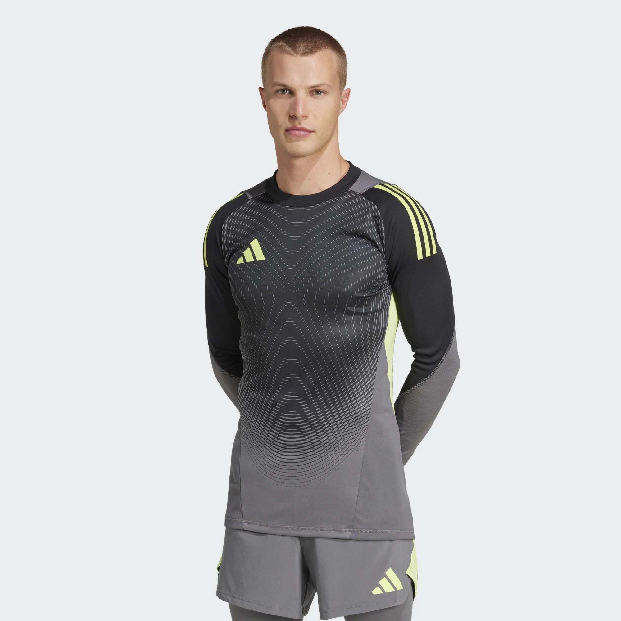 ADIDAS TIRO25 PRO GK JERSEY LS GREY FIVE