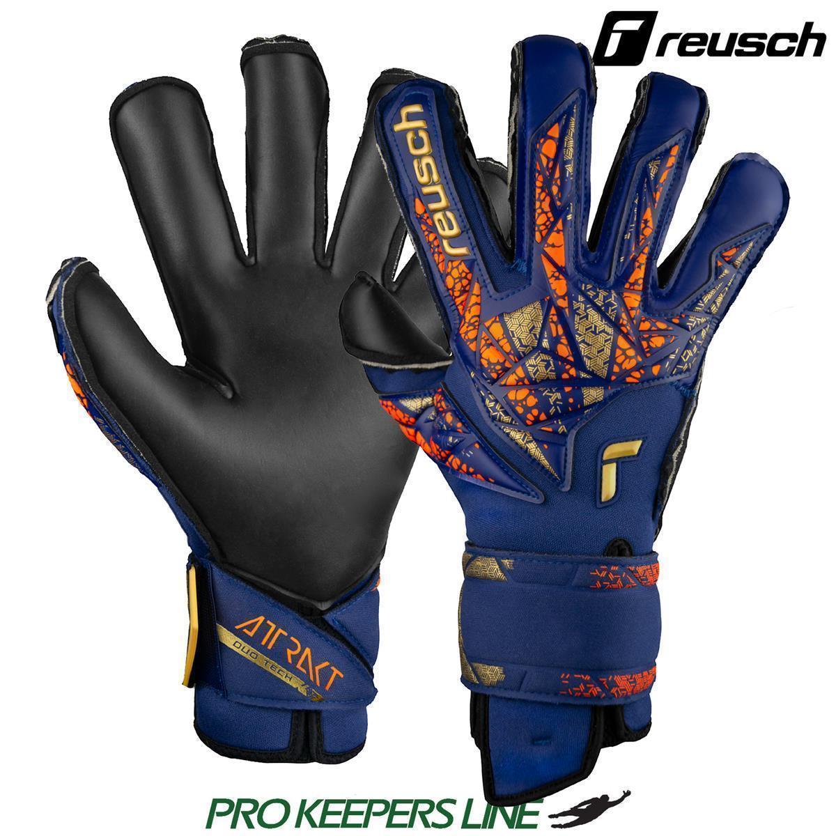 REUSCH ATTRAKT DUO EVOLUTION PREMIUM BLUE/GOLD/BLACK