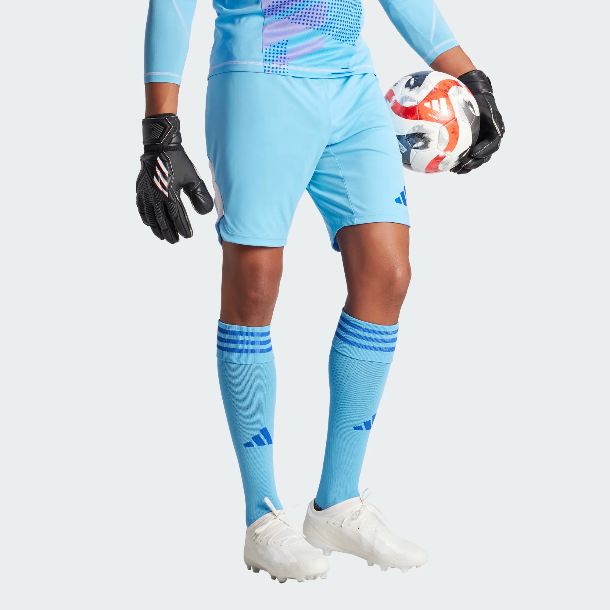 ADIDAS TIRO24 PRO GK SHORT SEMI BLUE BURST