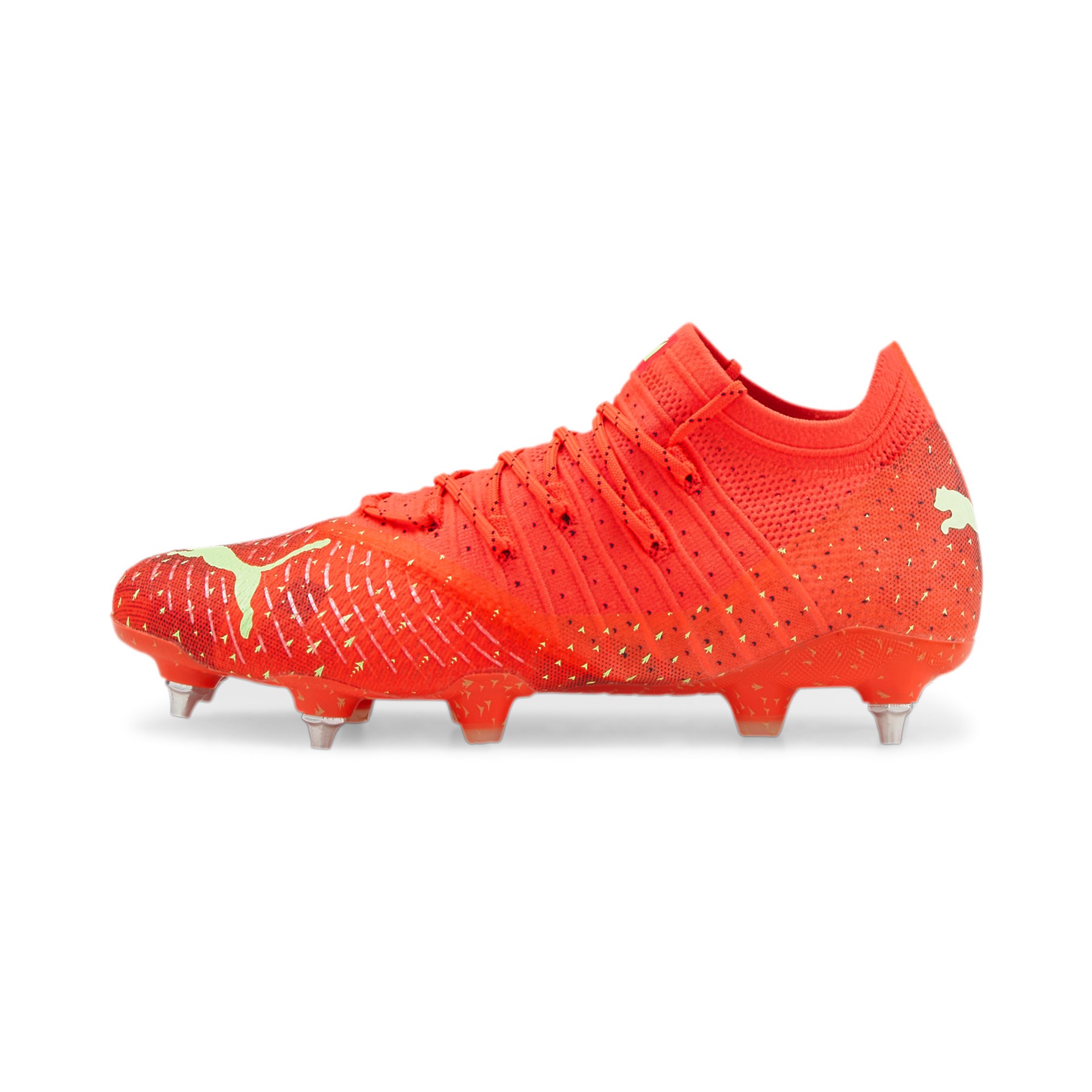 PUMA FUTURE Z 1.4 MXSG FIERY CORAL - FIZZY LIGHT - PUMA BLACK - SALMON