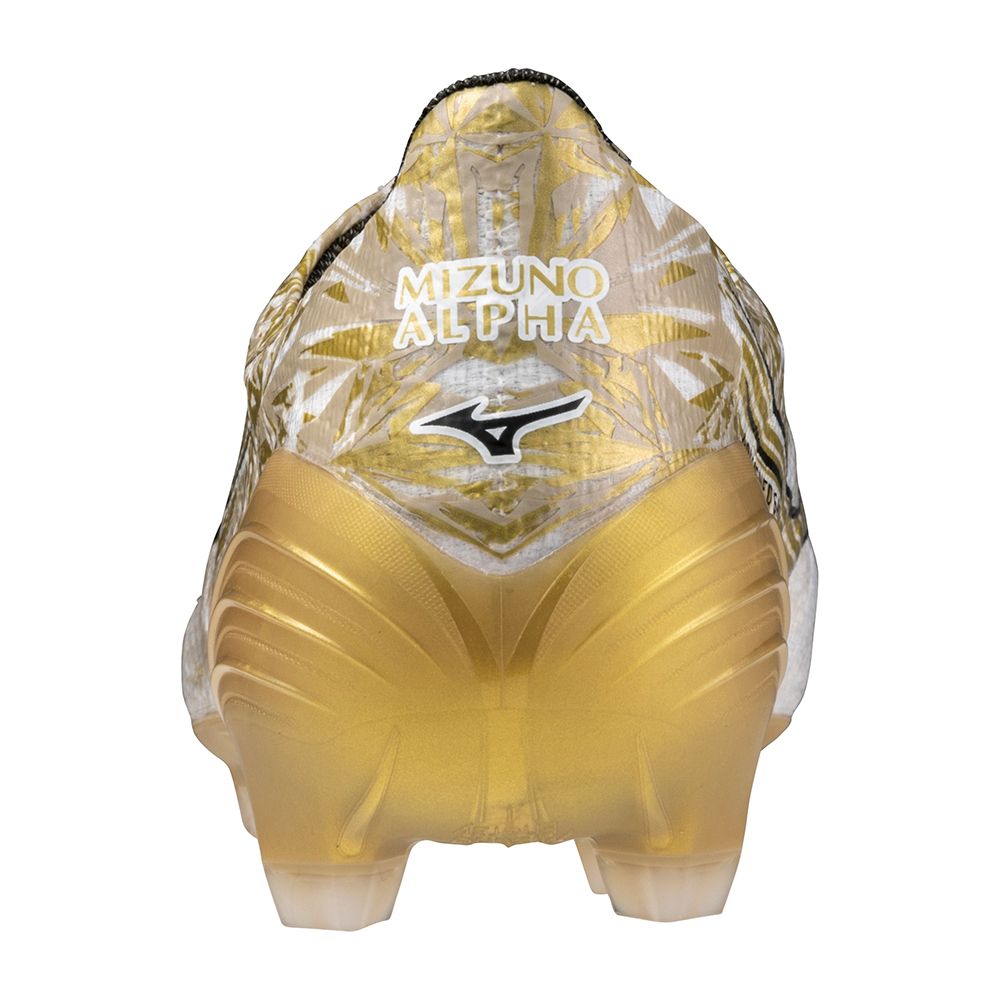 MIZUNO ALPHA ELITE WHITE/GE GOLD/BLACK