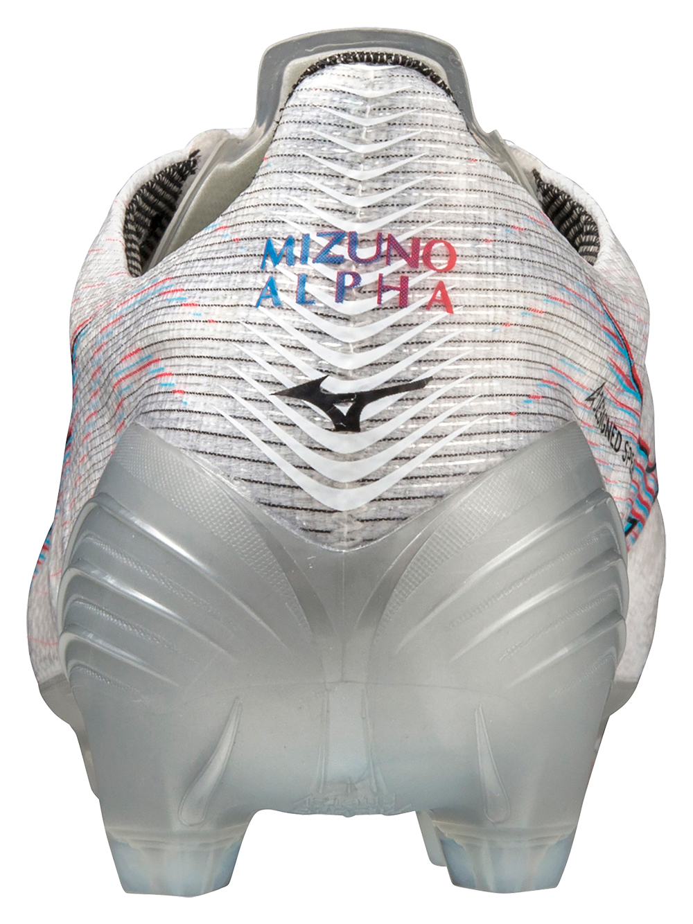 MIZUNO ALPHA ELITE WHITE/IGNITION RED/BLUE