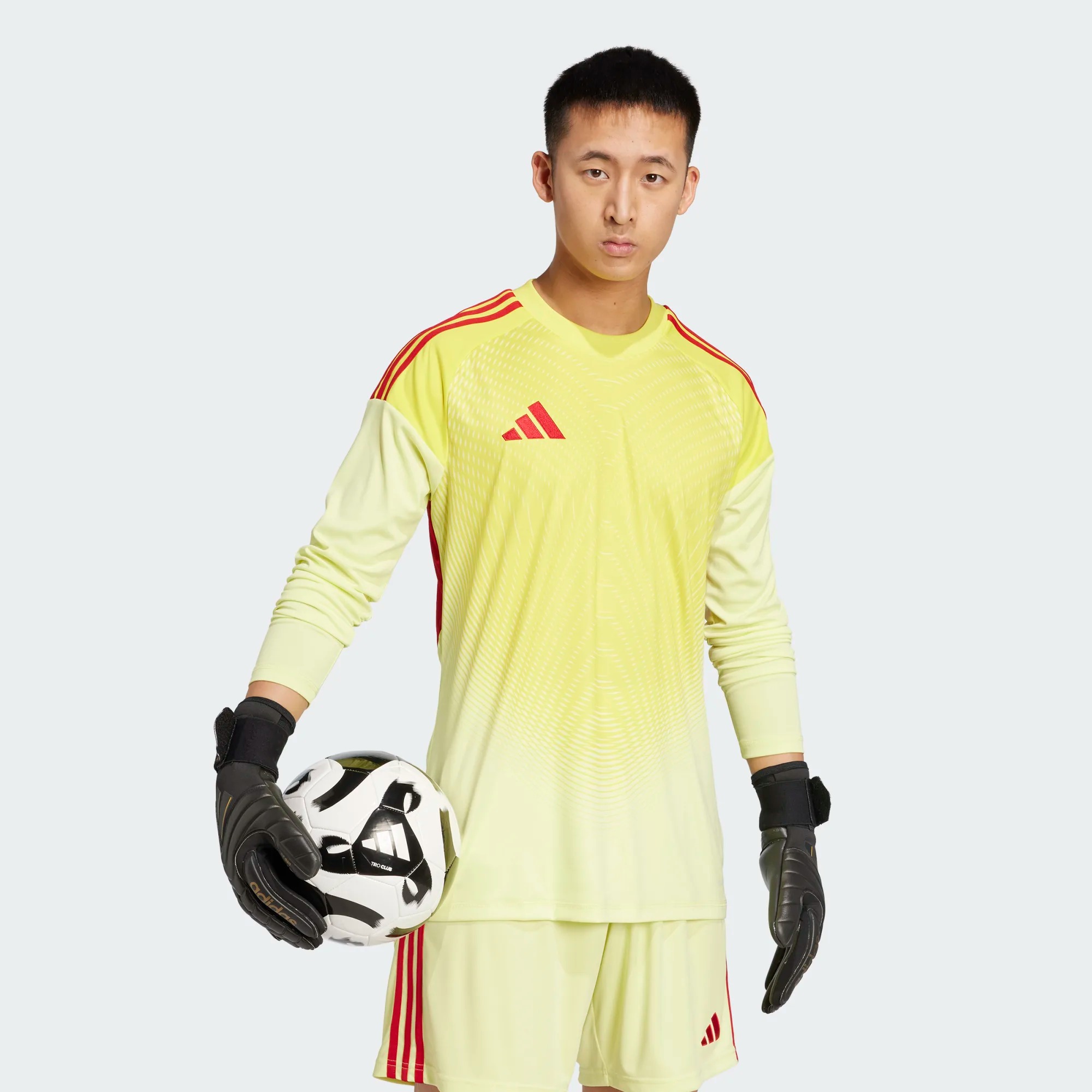 ADIDAS TIRO25 COMPETITION GK JERSEY LS PULSE YELLOW