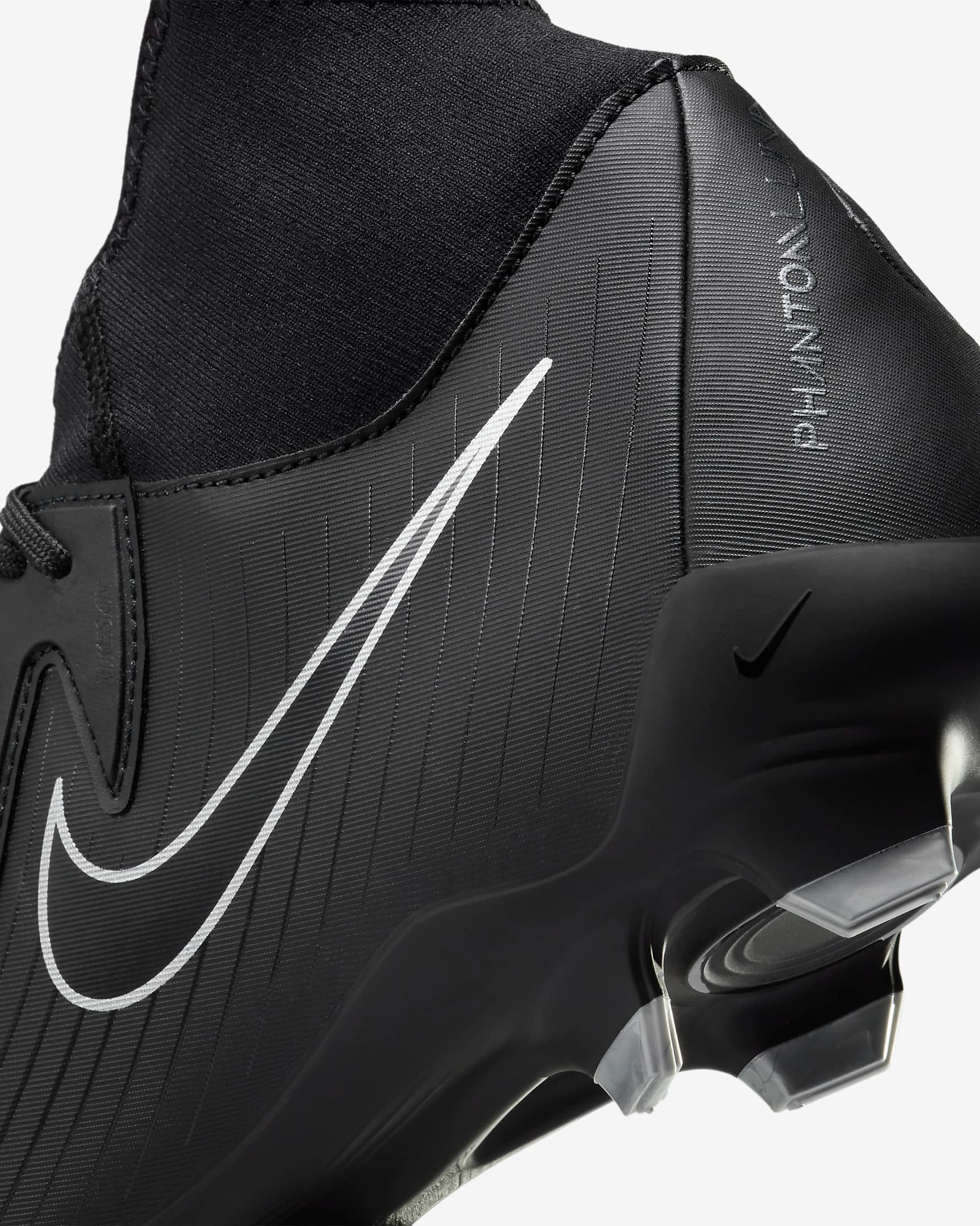 NIKE PHANTOM LUNA II ACADEMY FG/MG BLACK/BLACK