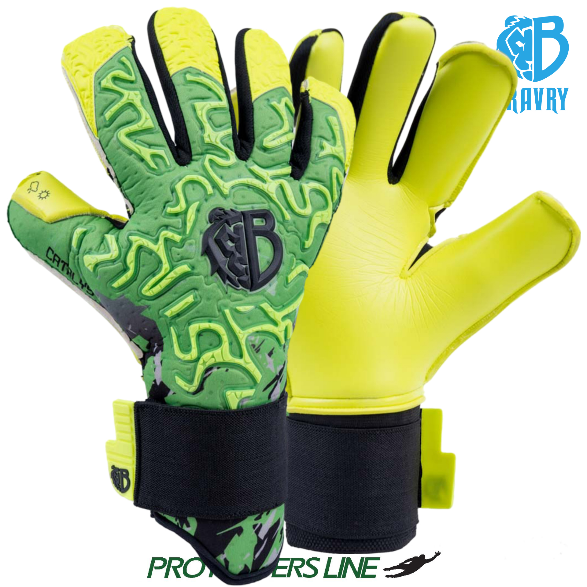 BRAVRY CATALYST FLUO GREEN CONTACT