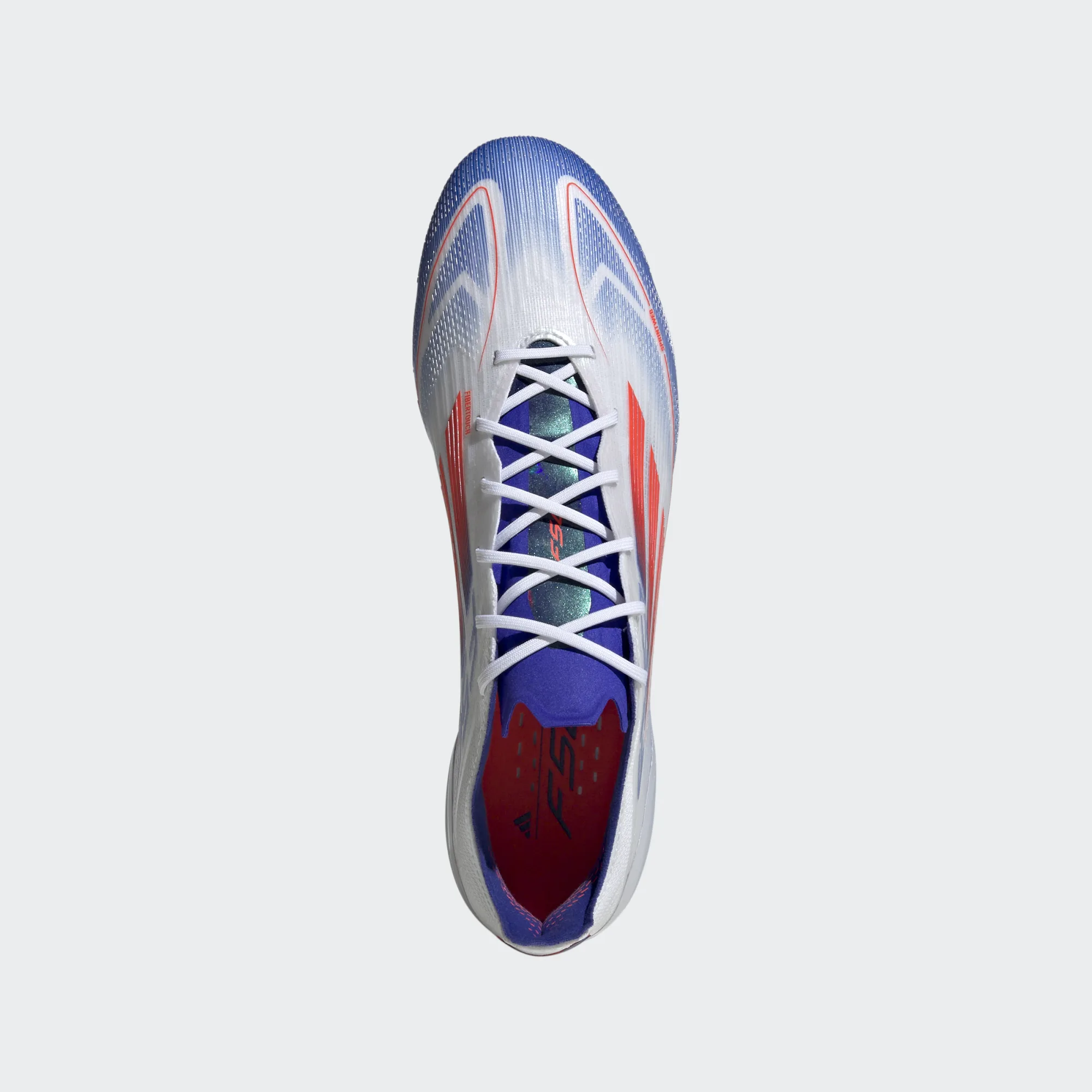 ADIDAS F50 ELITE FG WHITE/SOLAR RED/LUCID BLUE