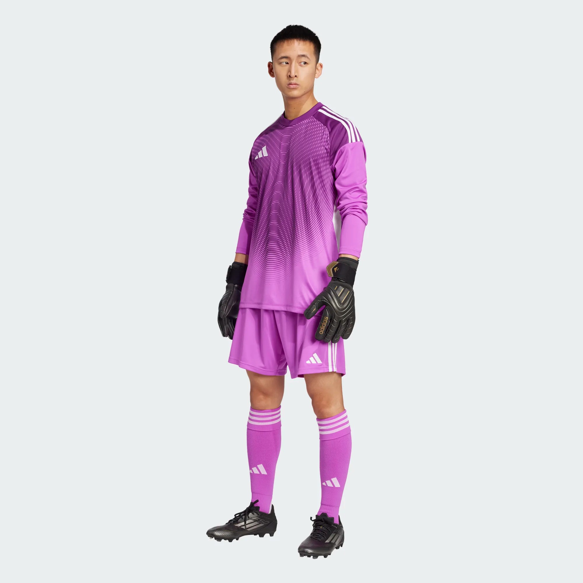 ADIDAS TIRO25 COMPETITION GK JERSEY LS PURPLE BURST