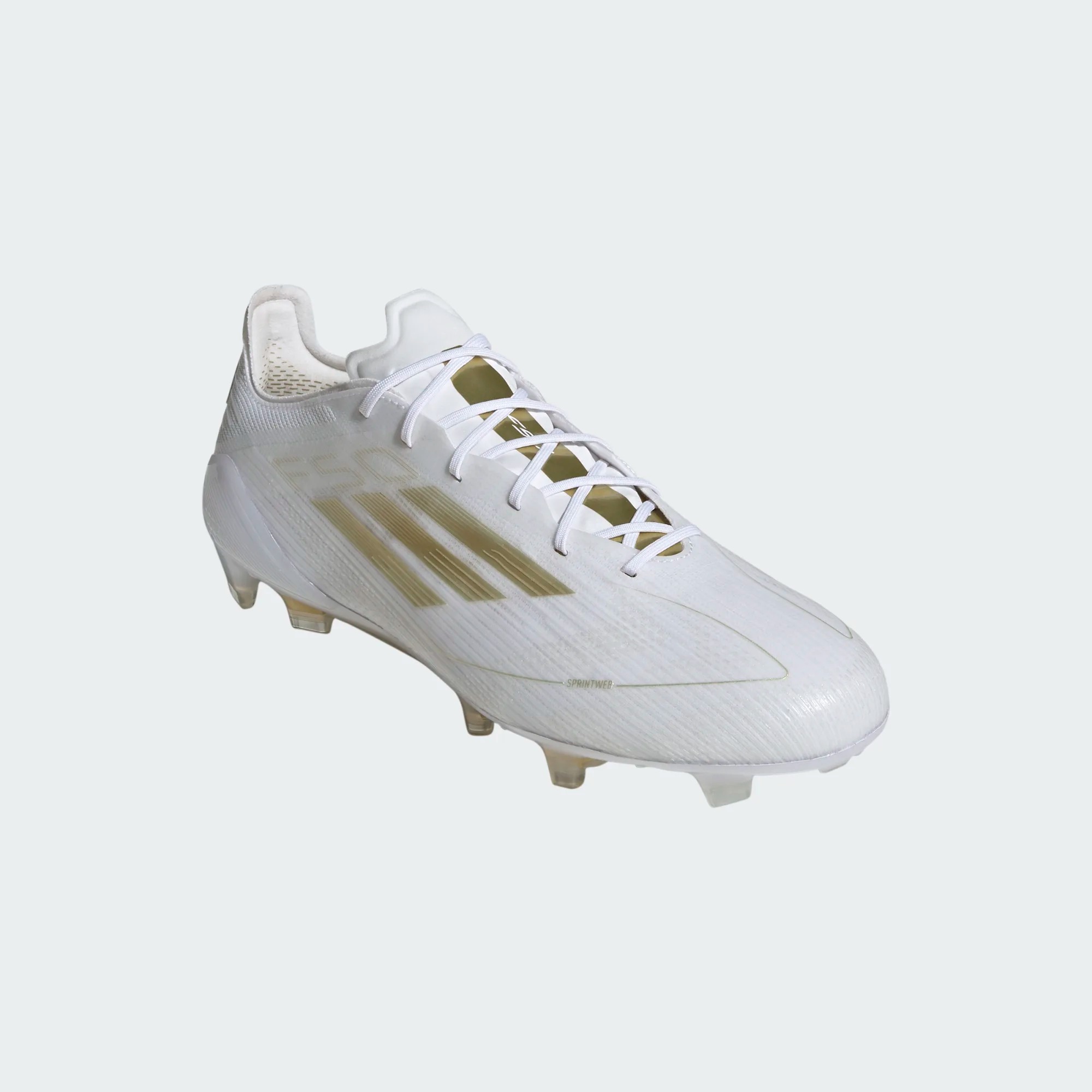 ADIDAS F50 ELITE FG FOOTWEAR WHITE/GOLD METALLIC/FOOTWERA WHITE