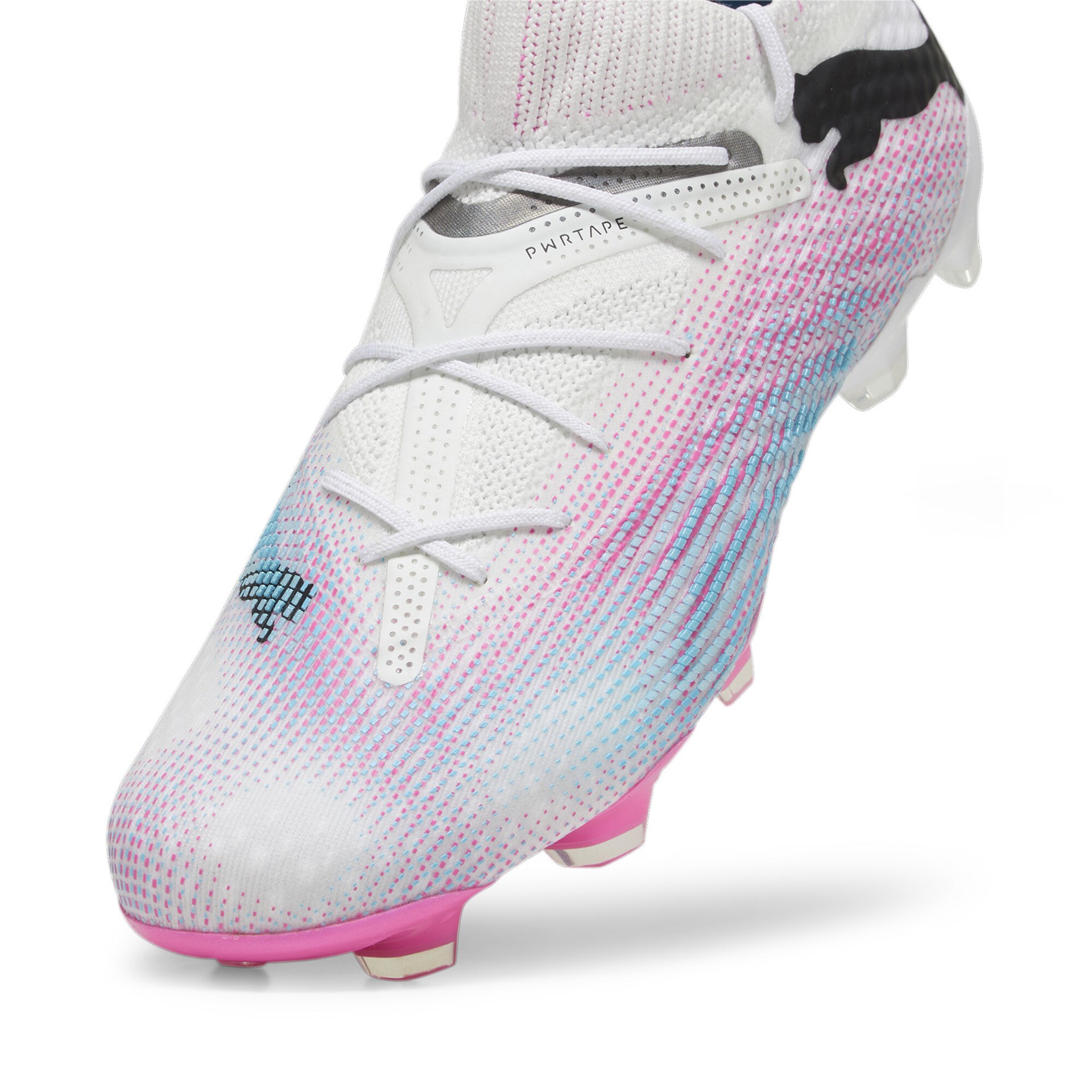 PUMA FUTURE 7 ULTIMATE FG/AG PUMA WHITE/PUMA BLACK/POISON PINK