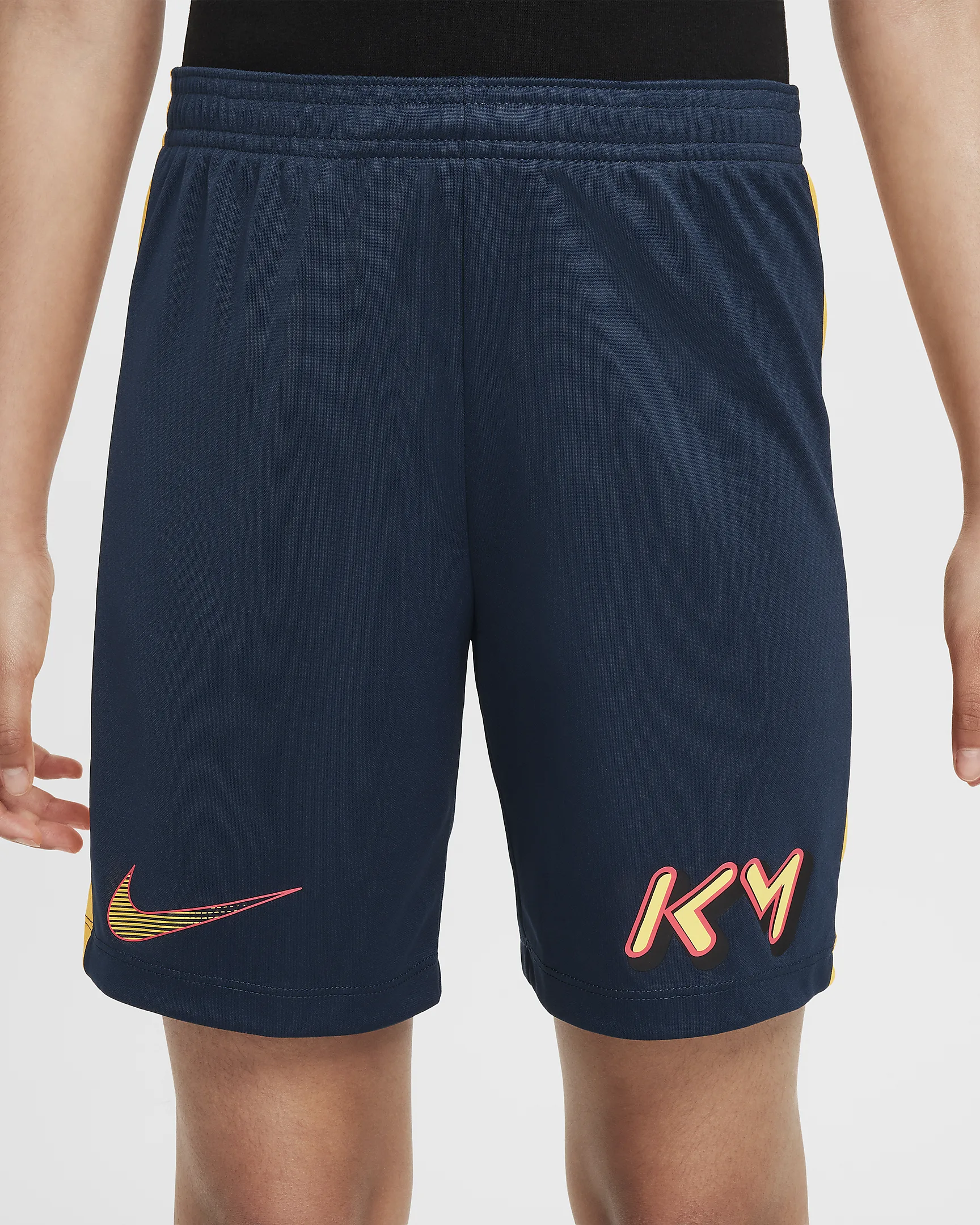 NIKE DRI-FIT ACADEMY23 SHORTS JUNIOR KILIAN MBAPPÉ ARMORY NAVY/LASER