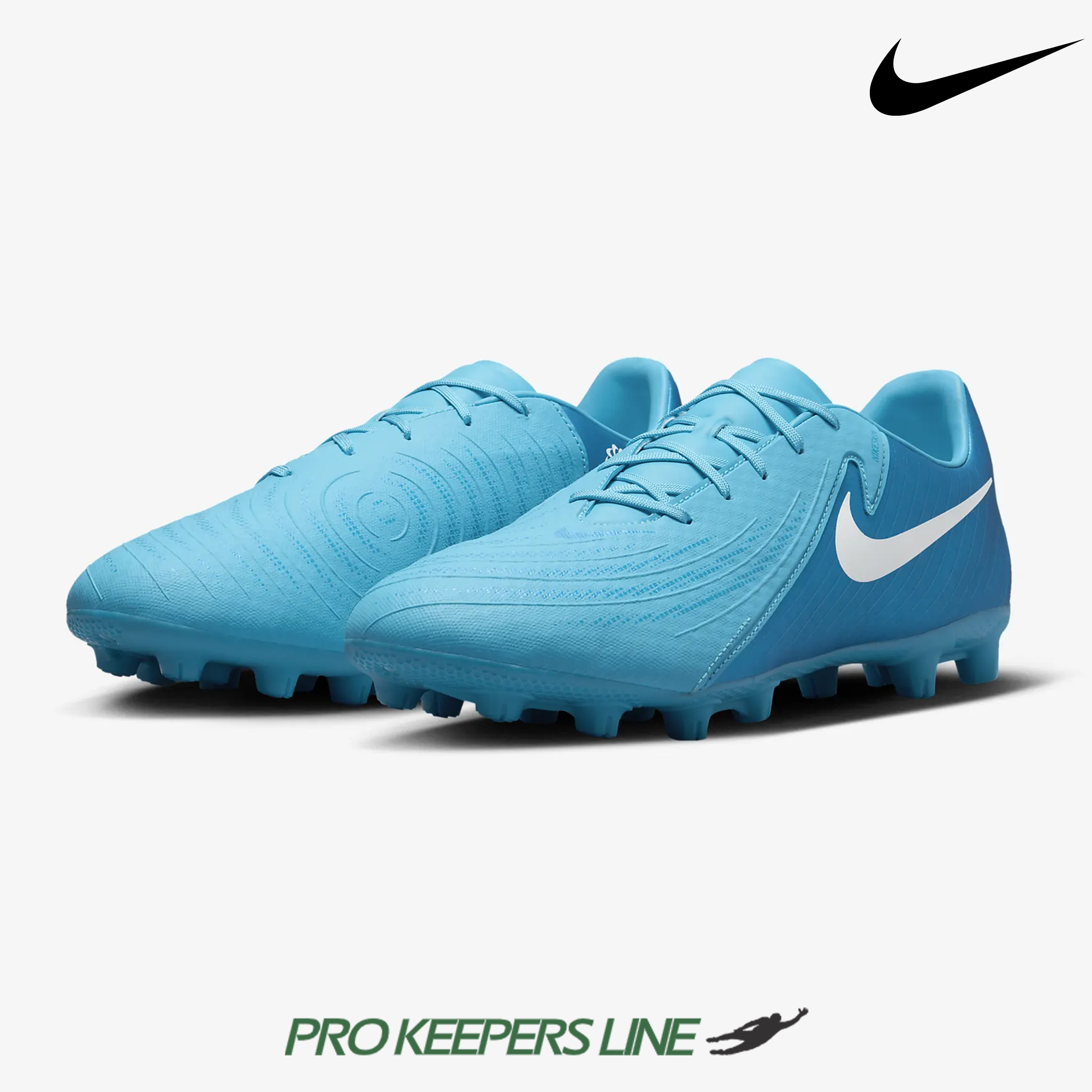 NIKE PHANTOM GX II ACADEMY FG MG BLUE FURY WHITE US 9 UK 8 EU 42.5 FD6723 400 US 9 UK 8 EU 42.5