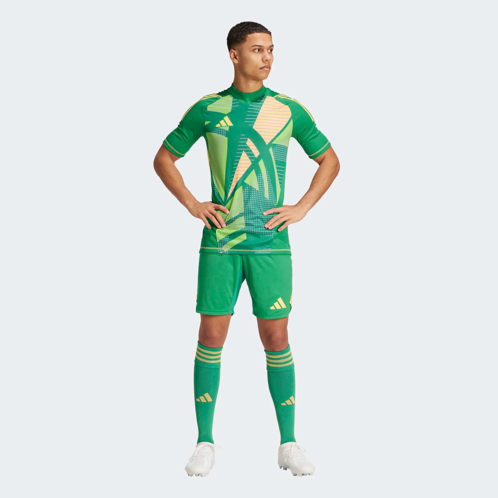 ADIDAS TIRO24 PRO GK JERSEY SHORT SLEEVE TEAM GREEN