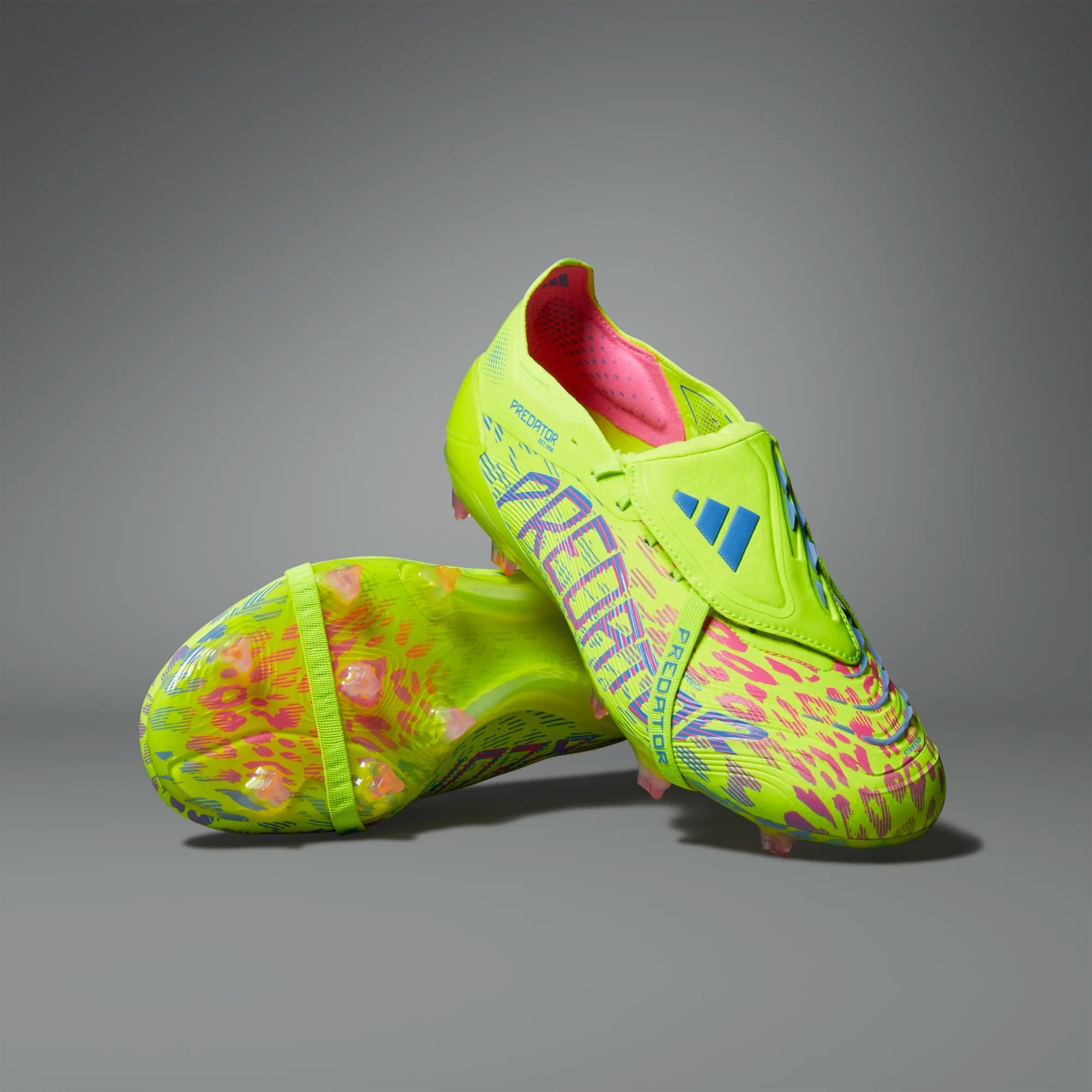 ADIDAS PREDATOR ELITE FT FG LUCID LEMON/LUCID PINK/BLUE FUSION