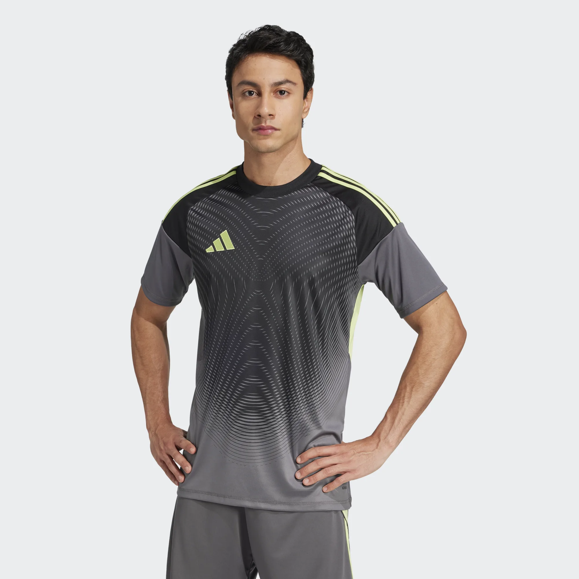 ADIDAS TIRO25 COMPETITION GK JERSEY SHORT SLEEVE GREY FIVE