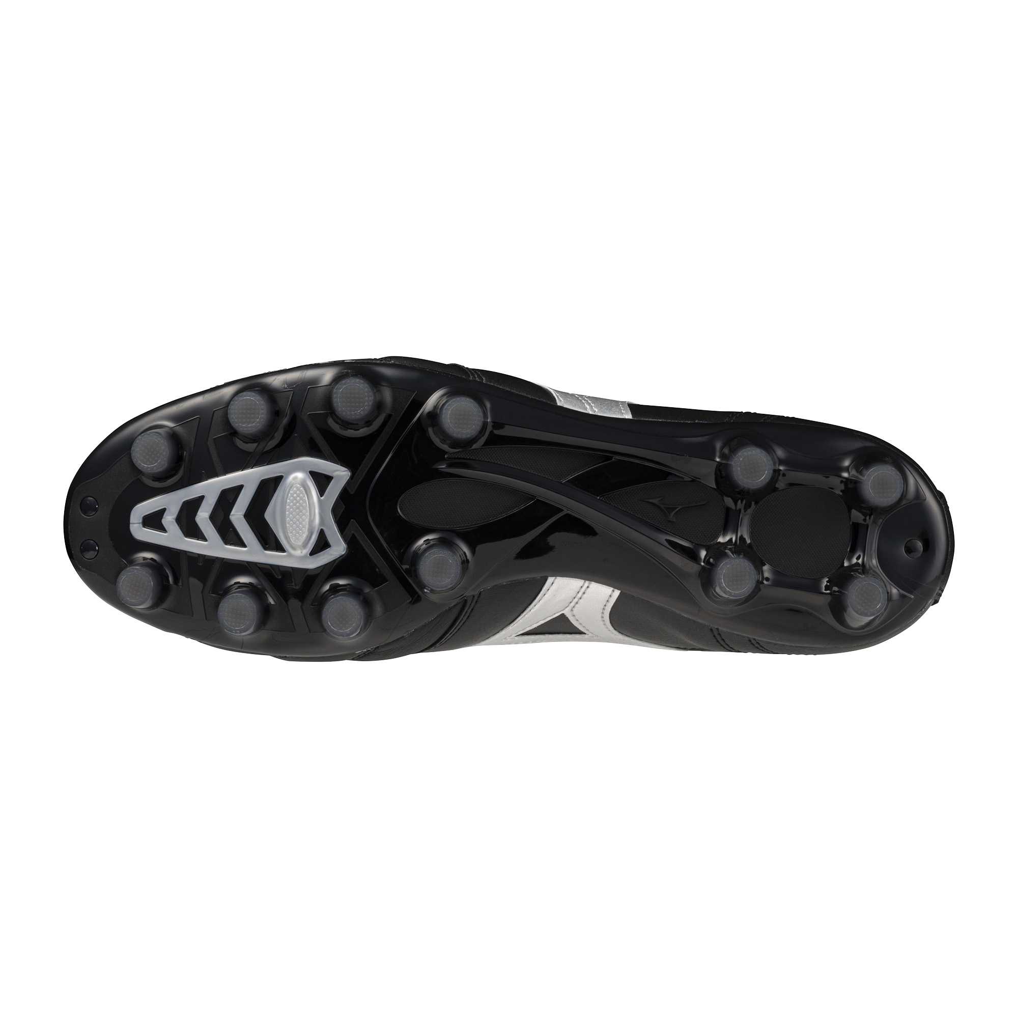 MIZUNO MORELIA II PRO MD BLACK/GALAXY SILVER