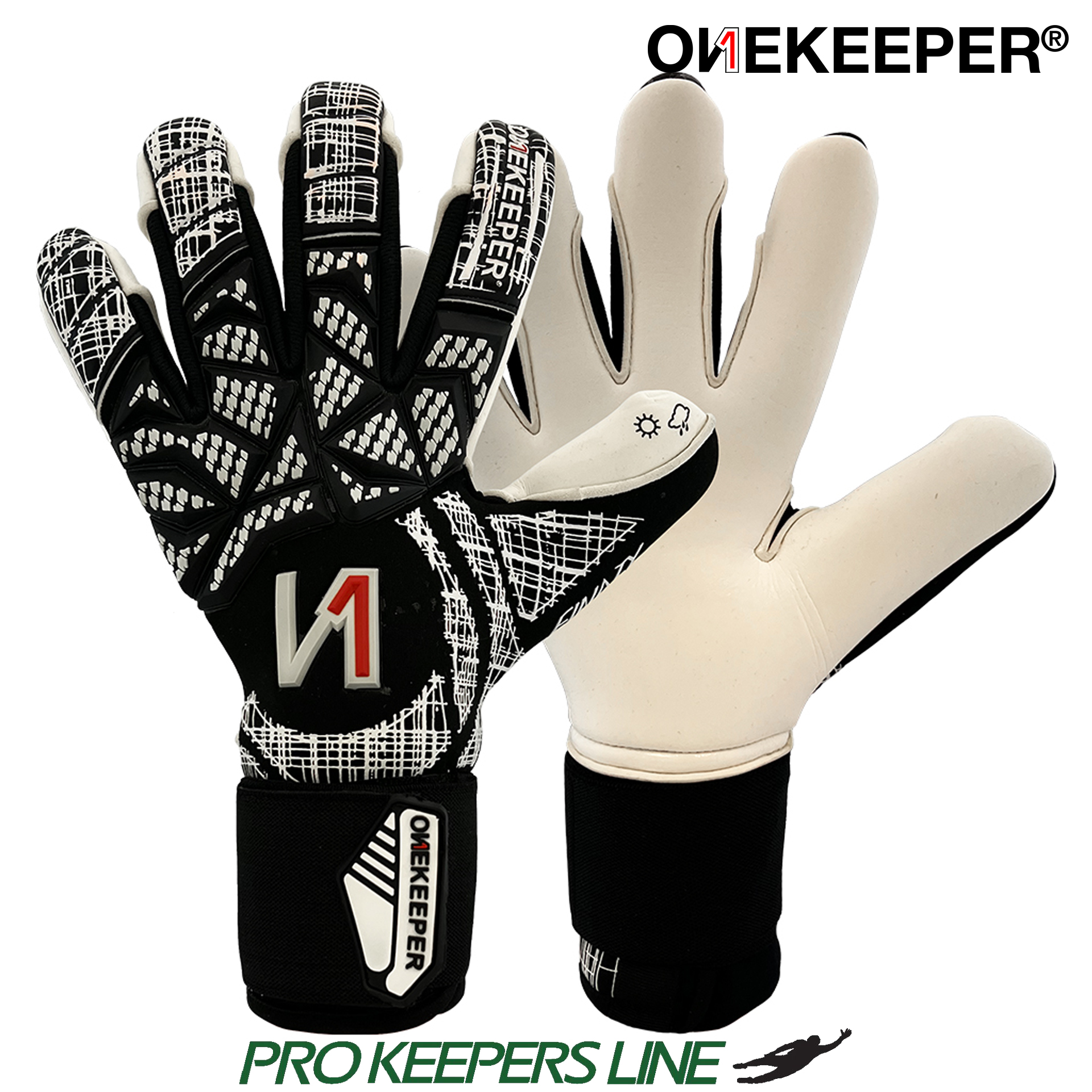 ONEKEEPER FINATY BLACK/WHITE