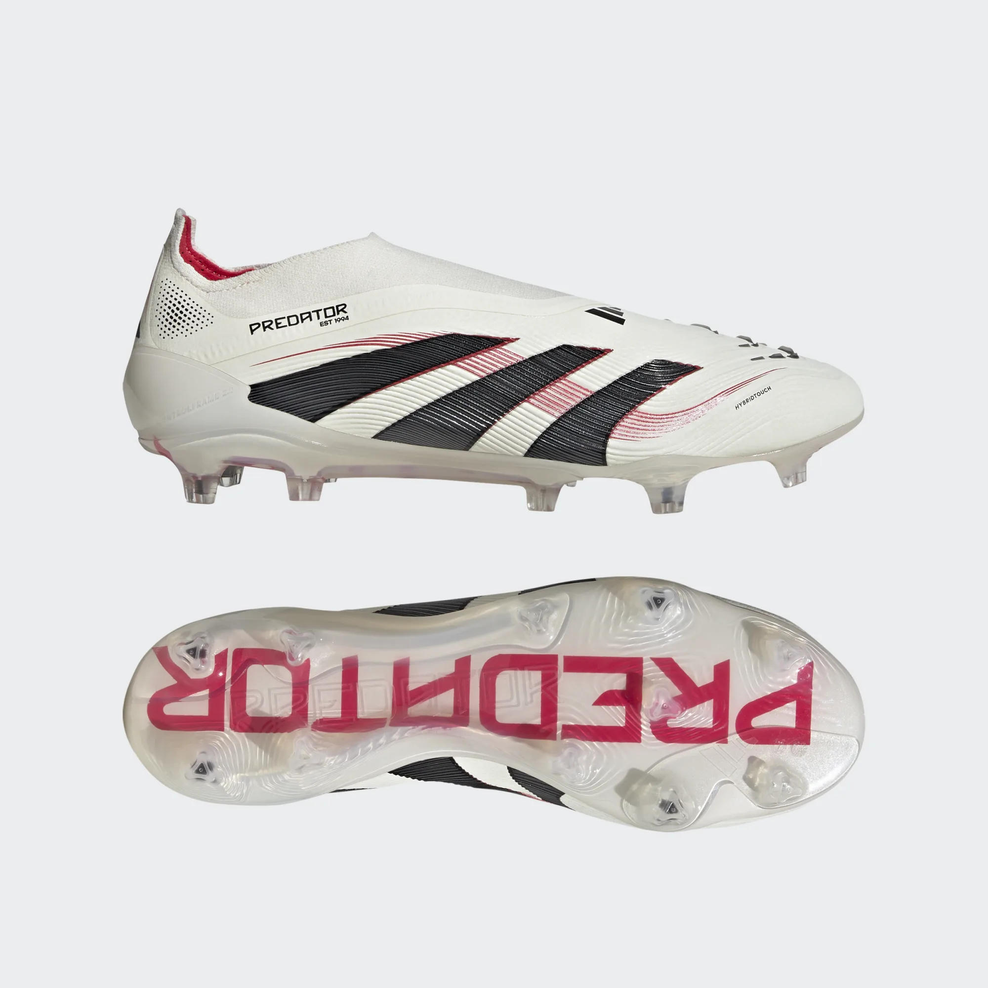 ADIDAS PREDATOR ELITE LL FG OFF WHITE/CORE BLACK/PURE RUBY