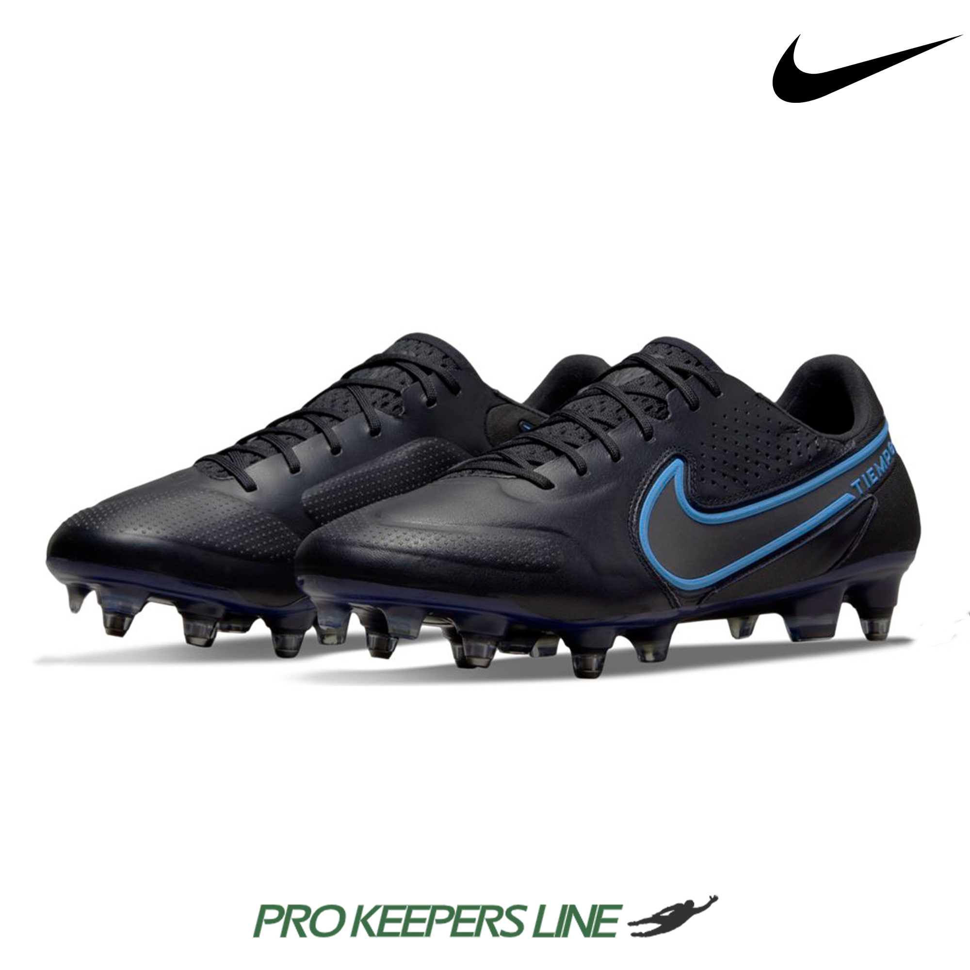 NIKE TIEMPO LEGEND 9 ELITE SG-PRO BLACK/BLACK-IRON GREY