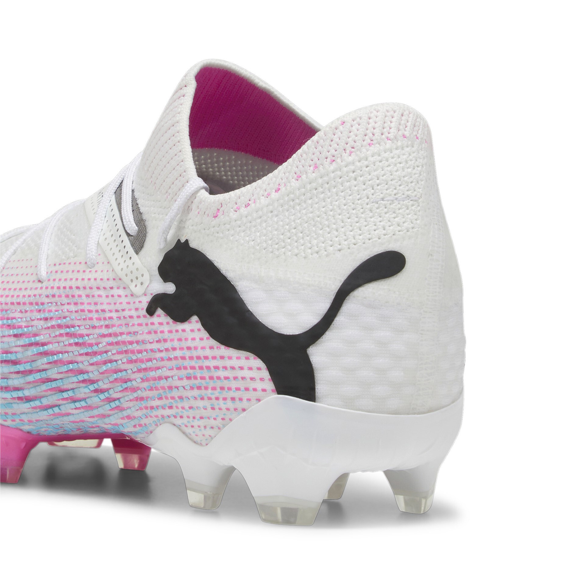 PUMA FUTURE 7 ULTIMATE FG/AG PUMA WHITE/PUMA BLACK/POISON PINK