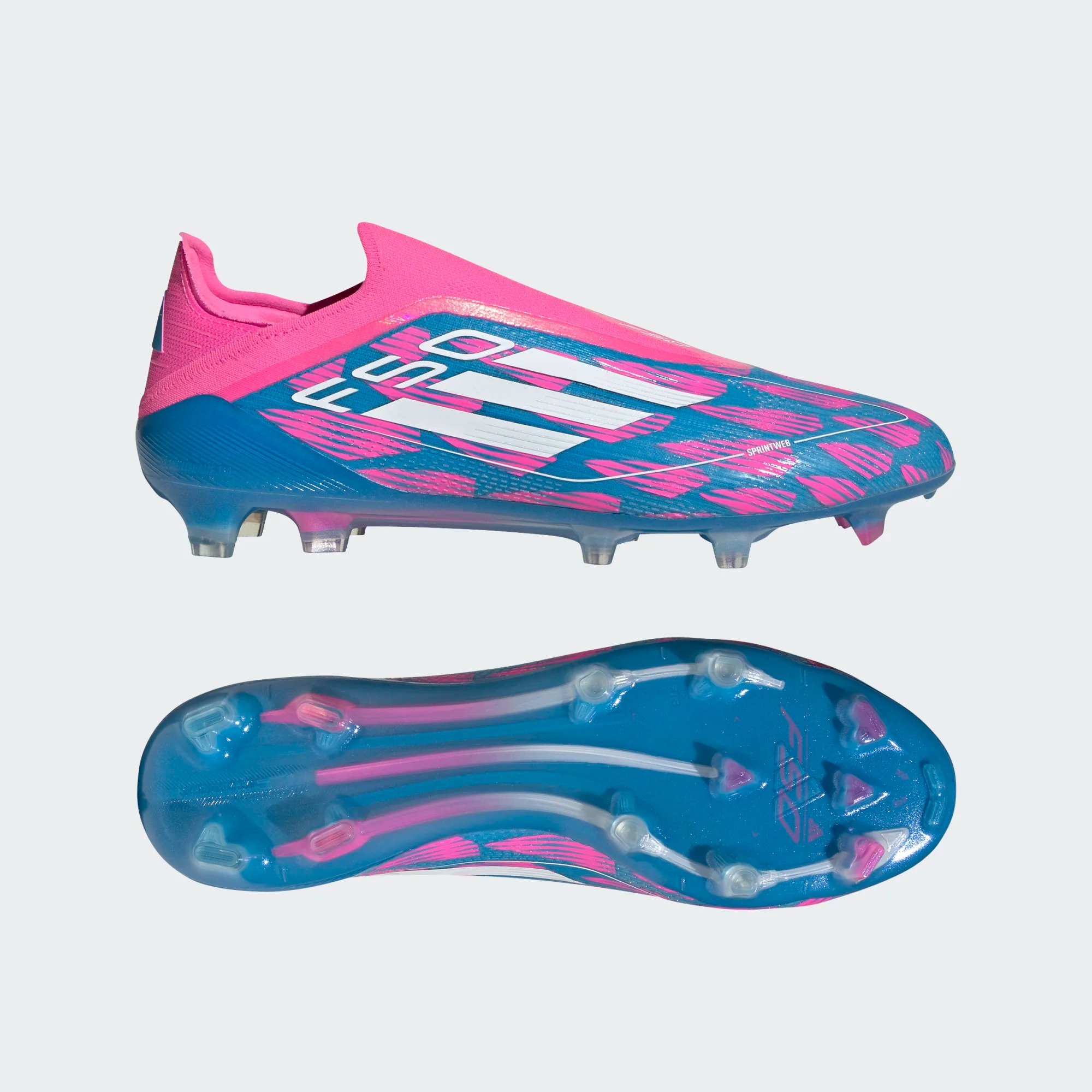 ADIDAS F50 ELITE LL FG SOLAR BLUE/WHITE/SOLAR PINK