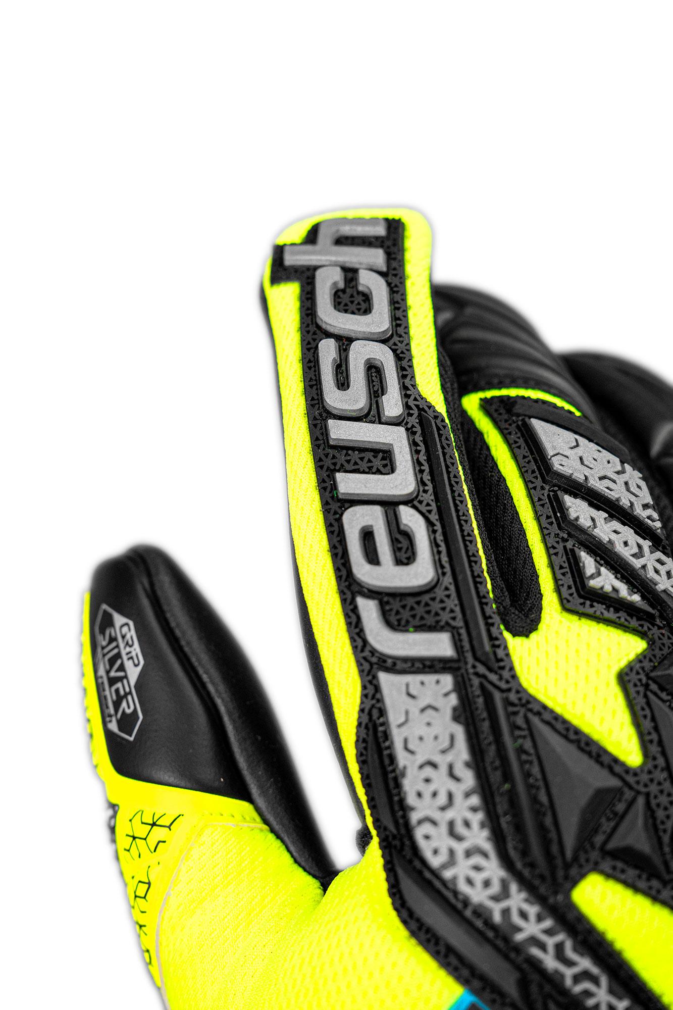 REUSCH ATTRAKT FREEGEL SILVER JUNIOR SAFE YELLOW/SILVER/BLACK JUNIOR