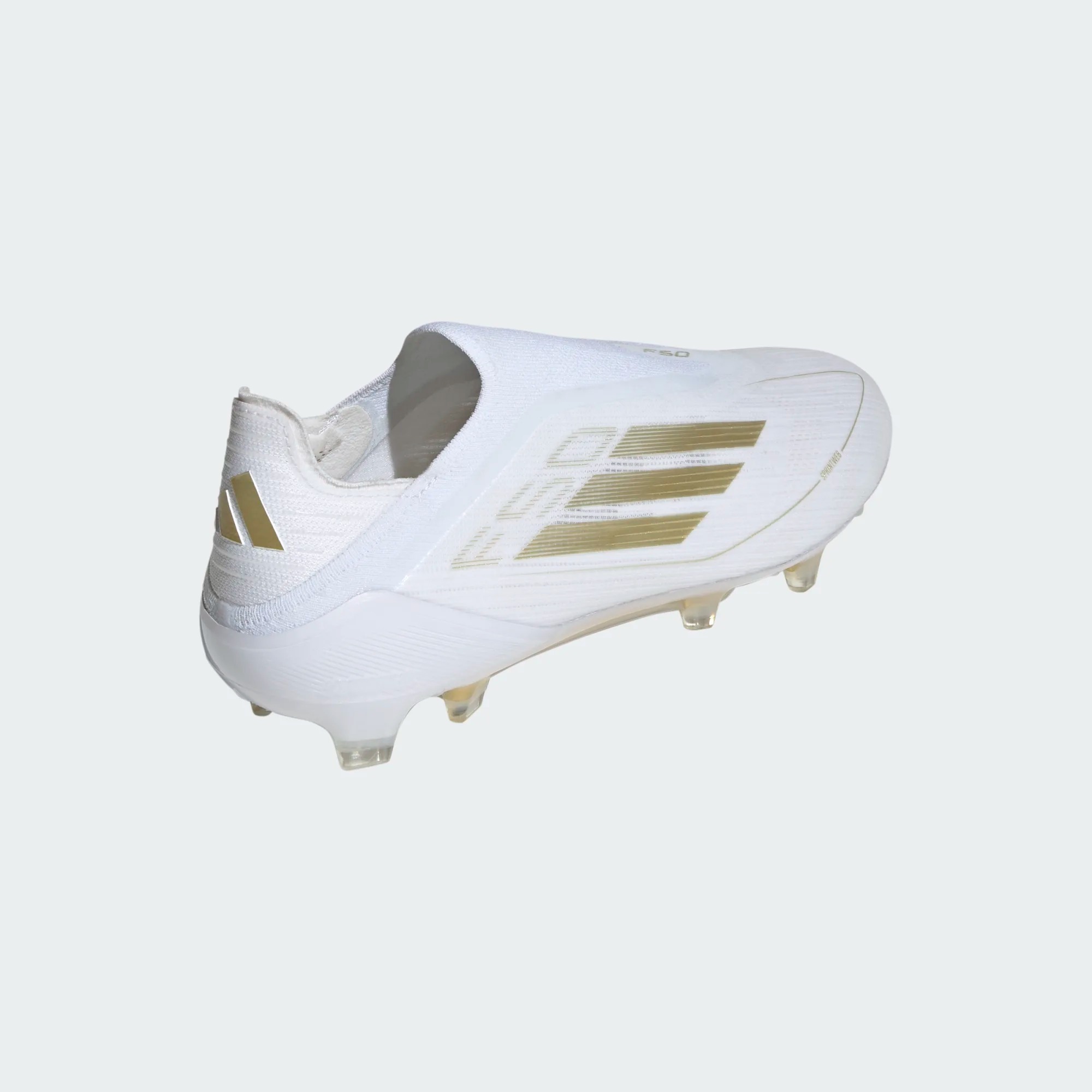 ADIDAS F50 ELITE LL FG FOOTWEAR WHITE/GOLD METALLIC/FOOTWEAR WHITE 