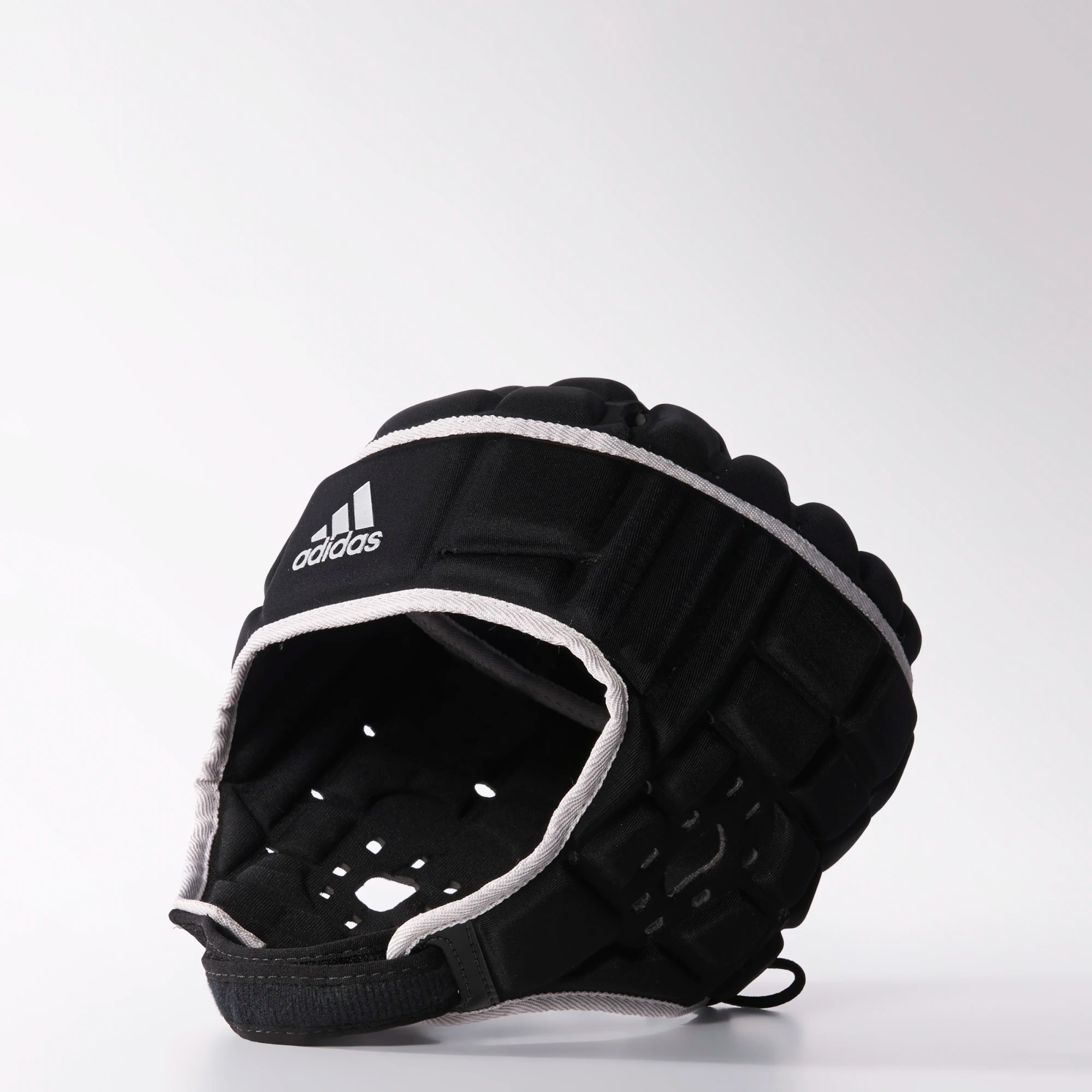 ADIDAS HEADGUARD BLACK METALLICT SILVER S F41033 S