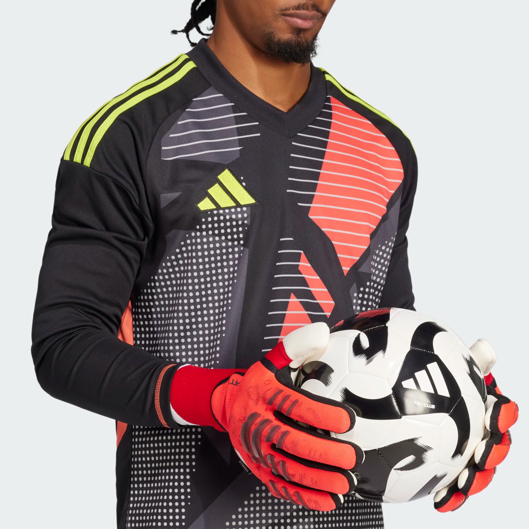 ADIDAS PREDATOR GL PRO FINGERSAVE LUCID RED/LUCID RED/BLACK