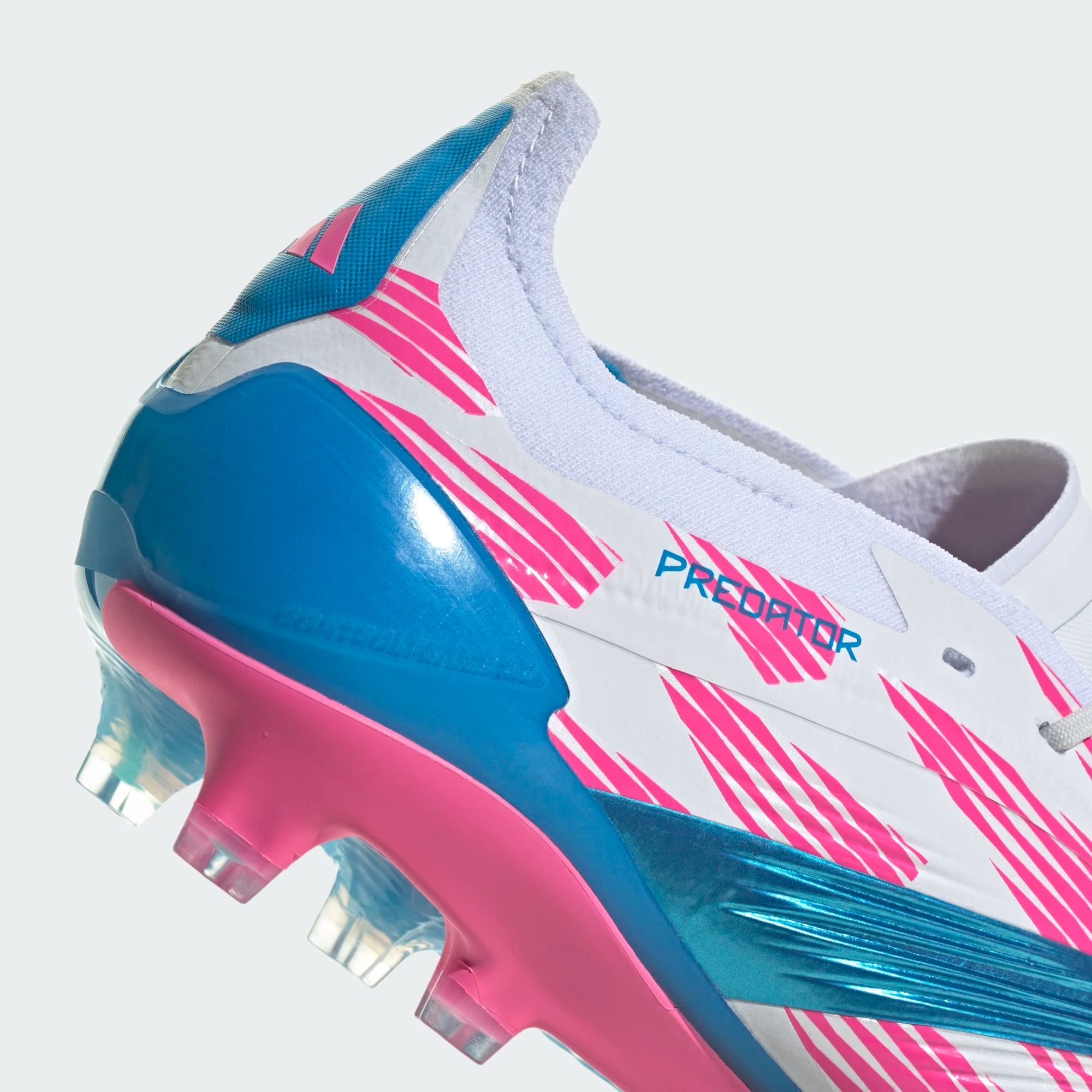 ADIDAS PREDATOR ELITE FG WHITE/SOLAR BLUE/SOLAR PINK