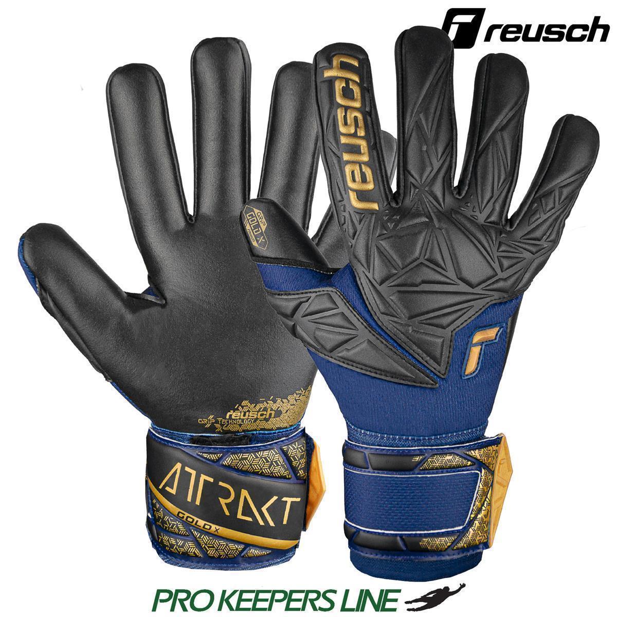 REUSCH ATTRAKT GOLD X NC PREMIUM BLUE/GOLD/BLACK