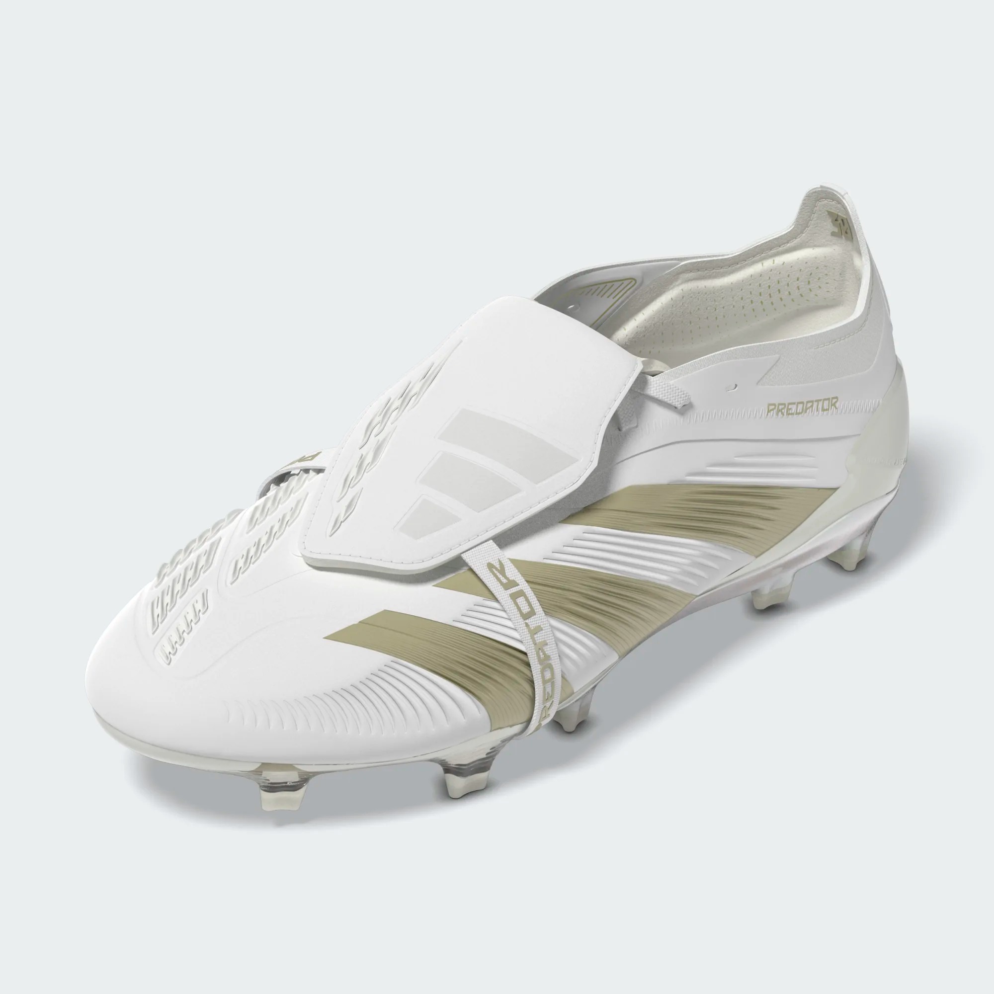 ADIDAS PREDATOR ELITE FT FG FOOTWEAR WHITE/GOLD METALLIC/FOOTWEAR WHITE