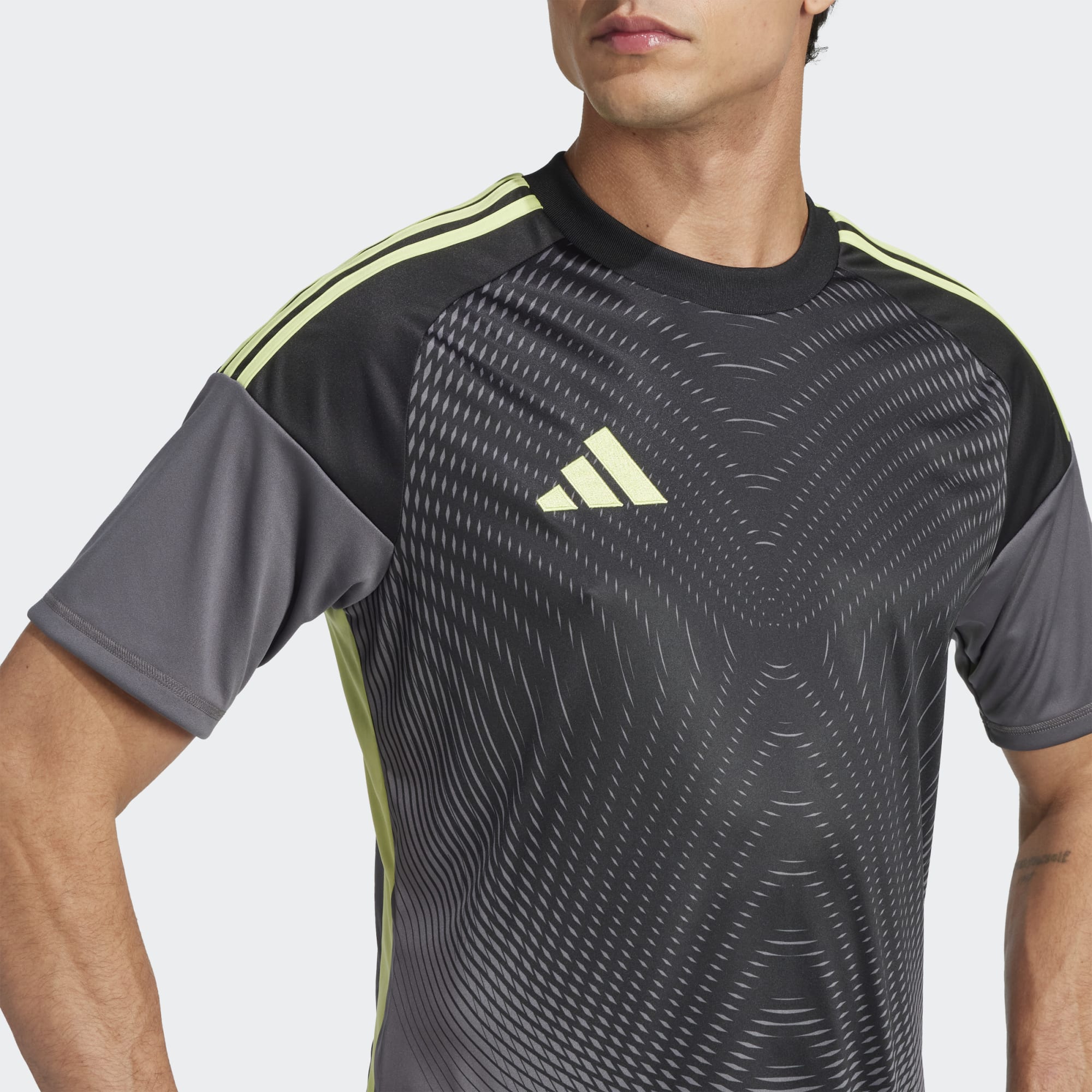 ADIDAS TIRO25 COMPETITION GK JERSEY SHORT SLEEVE GREY FIVE