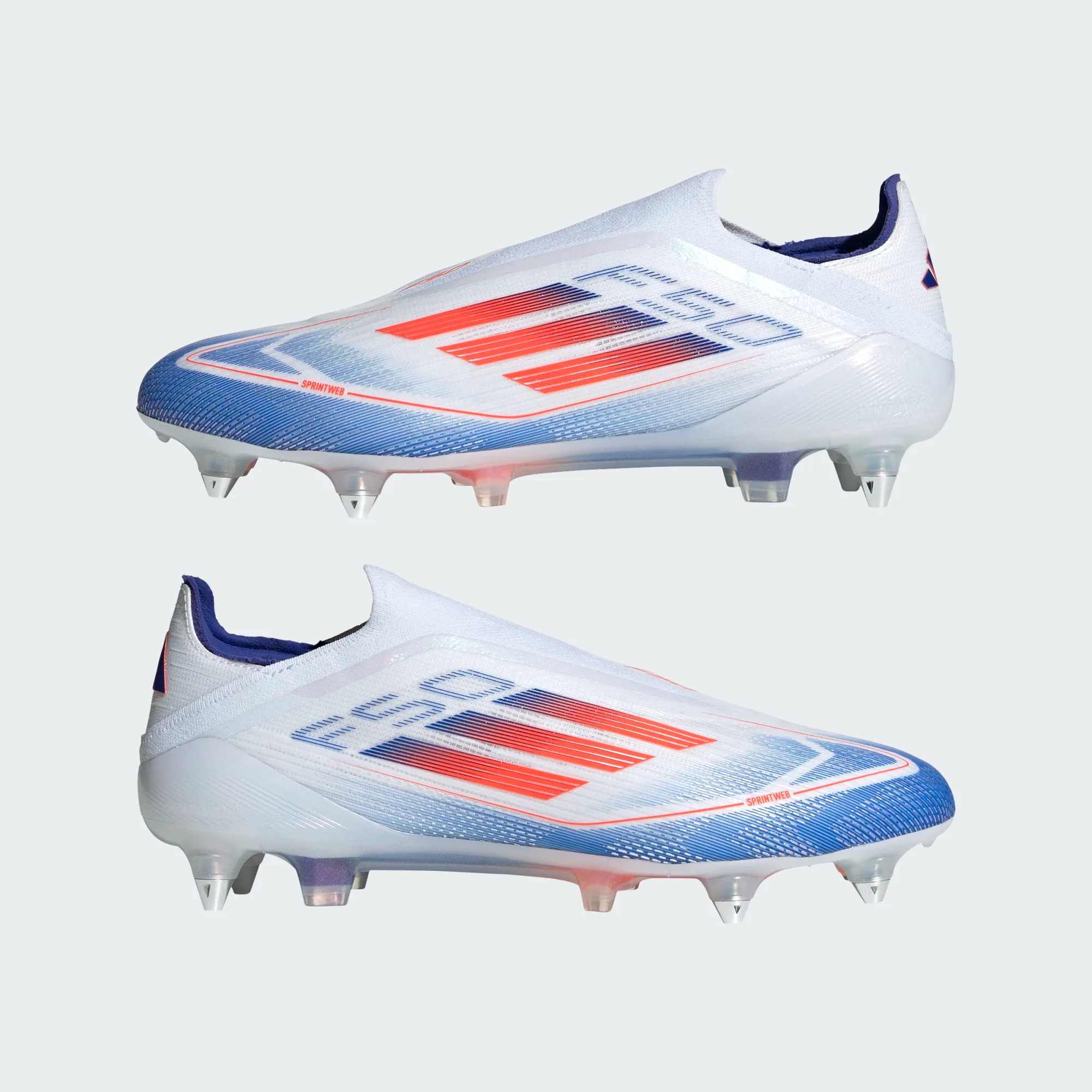 ADIDAS F50 ELITE LL SG WHITE/SOLAR RED/LUCID BLUE