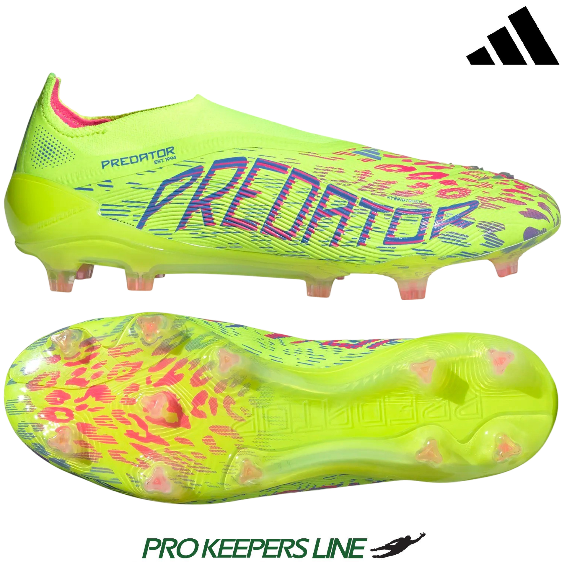 ADIDAS PREDATOR ELITE LL FG LUCID LEMON/LUCID PINK/BLUE FUSION