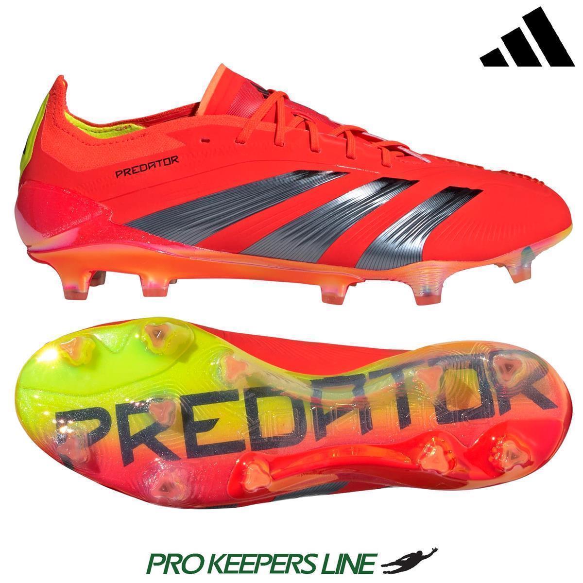 ADIDAS PREDATOR ELITE FG TEASER SOLAR RED CORE BLACK TEAM SOLAR YELLOW