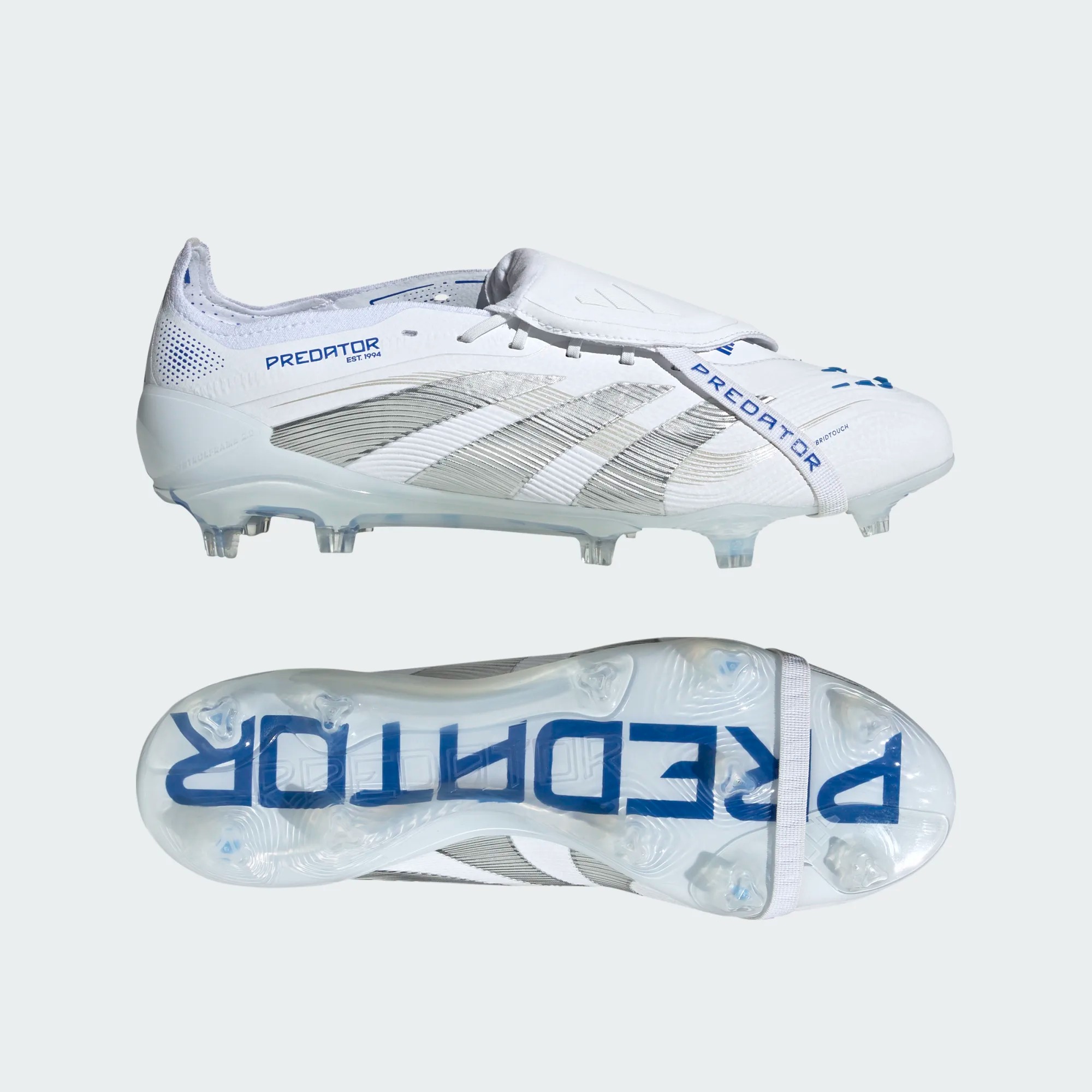 ADIDAS PREDATOR ELITE FT FG WHITE/SILVER METALLIC/BRIGHT ROYAL