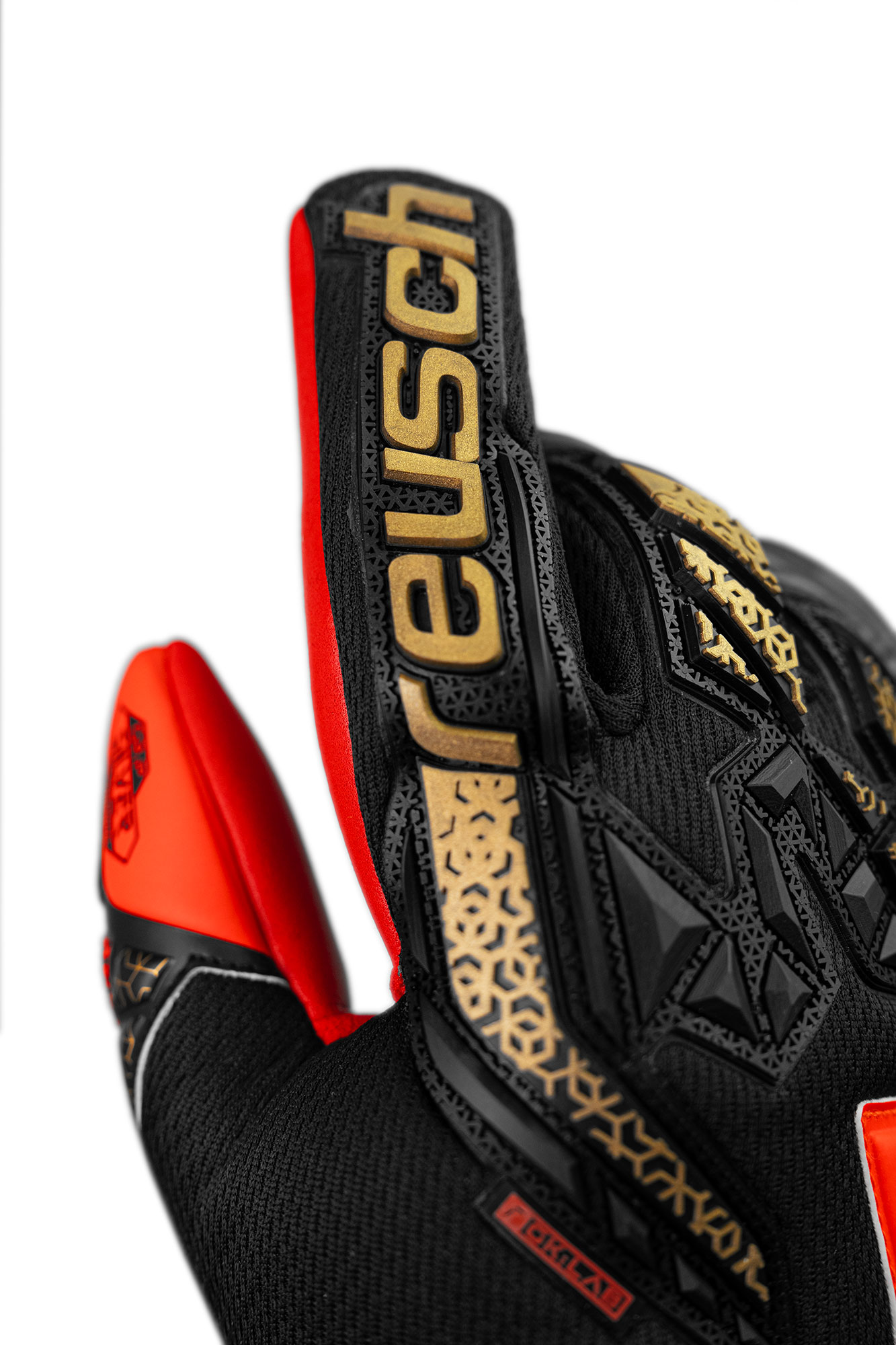 REUSCH ATTRAKT FREEGEL SILVER JUNIOR BLACK/GOLD/FIERY RED JUNIOR