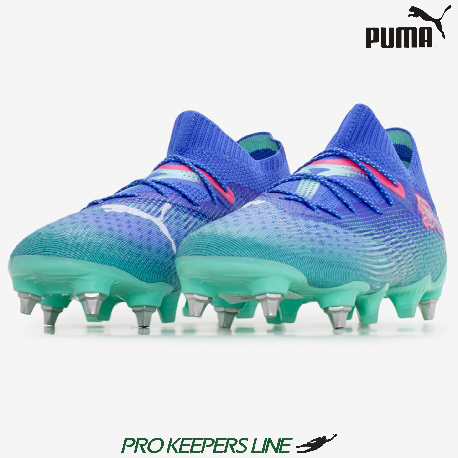 PUMA FUTURE 7 ULTIMATE MXSG BLUEMAZING/PUMA WHITE/ELECTRIC PEPPERMINT