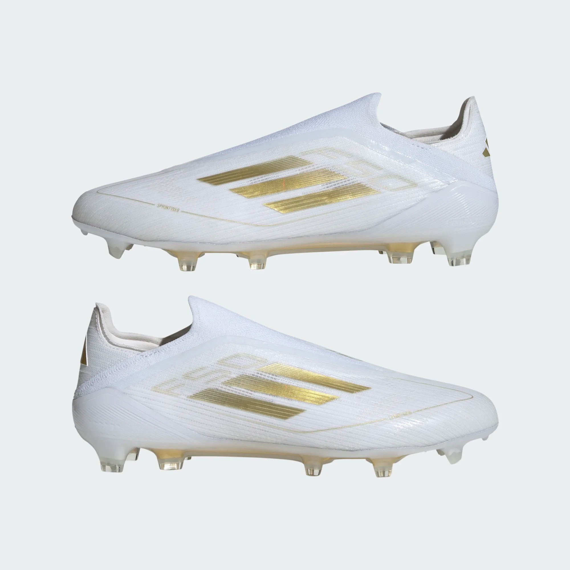 ADIDAS F50 ELITE LL FG FOOTWEAR WHITE/GOLD METALLIC/FOOTWEAR WHITE 