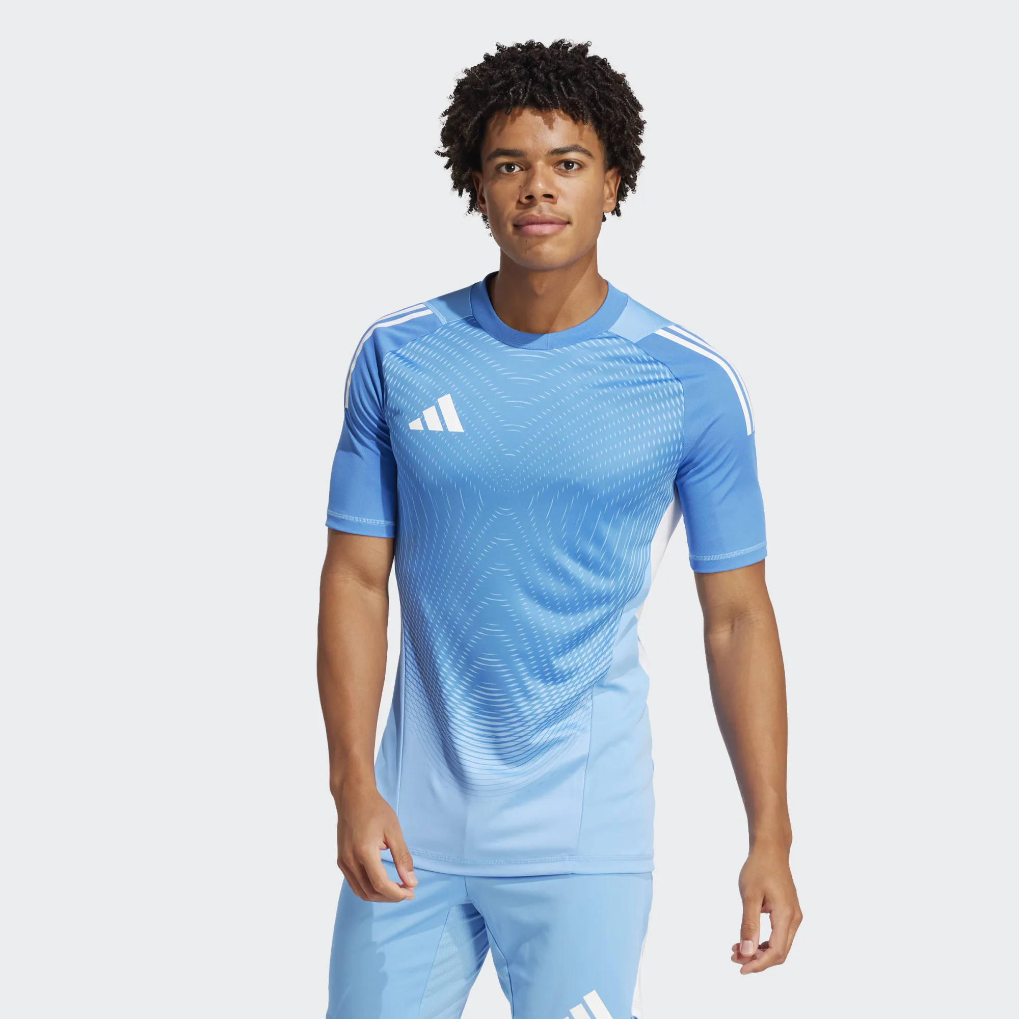 ADIDAS TIRO25 PRO GK JERSEY SHORT SLEEVE BLUE BURST