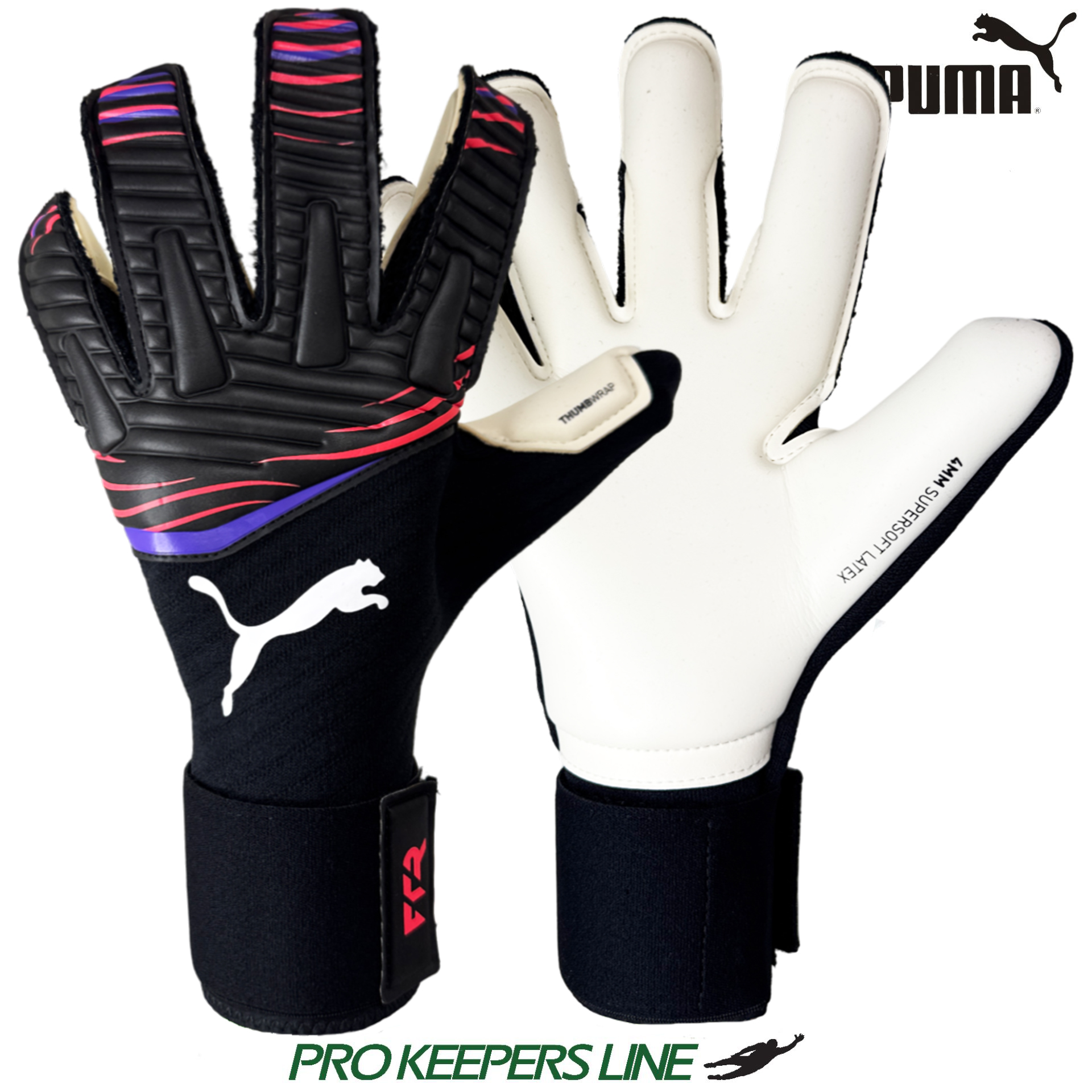 PUMA FUTURE PRO SGC PUMA BLACK-GLOWING RED-PURPLE GLIMMER