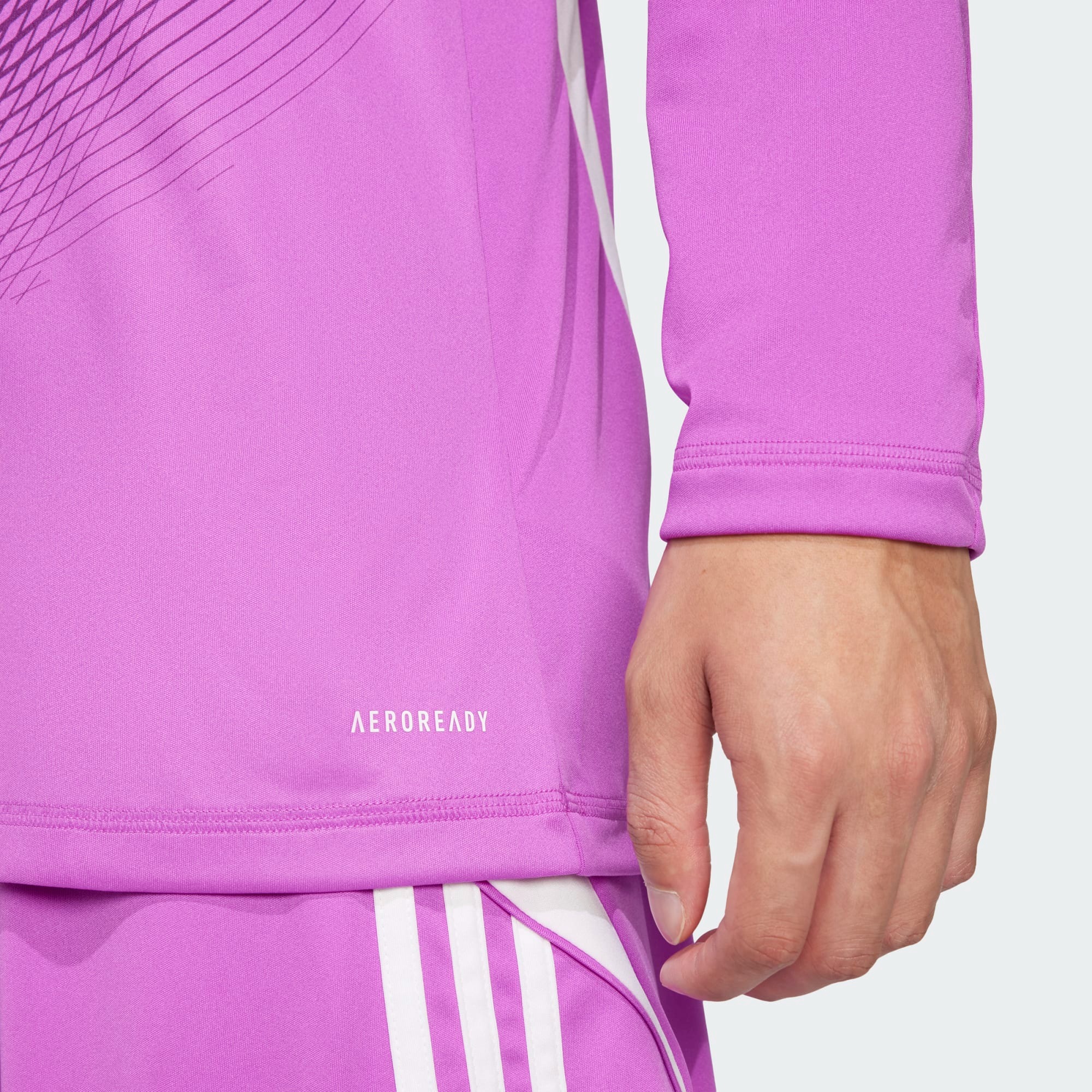 ADIDAS TIRO25 COMPETITION GK JERSEY LS PURPLE BURST