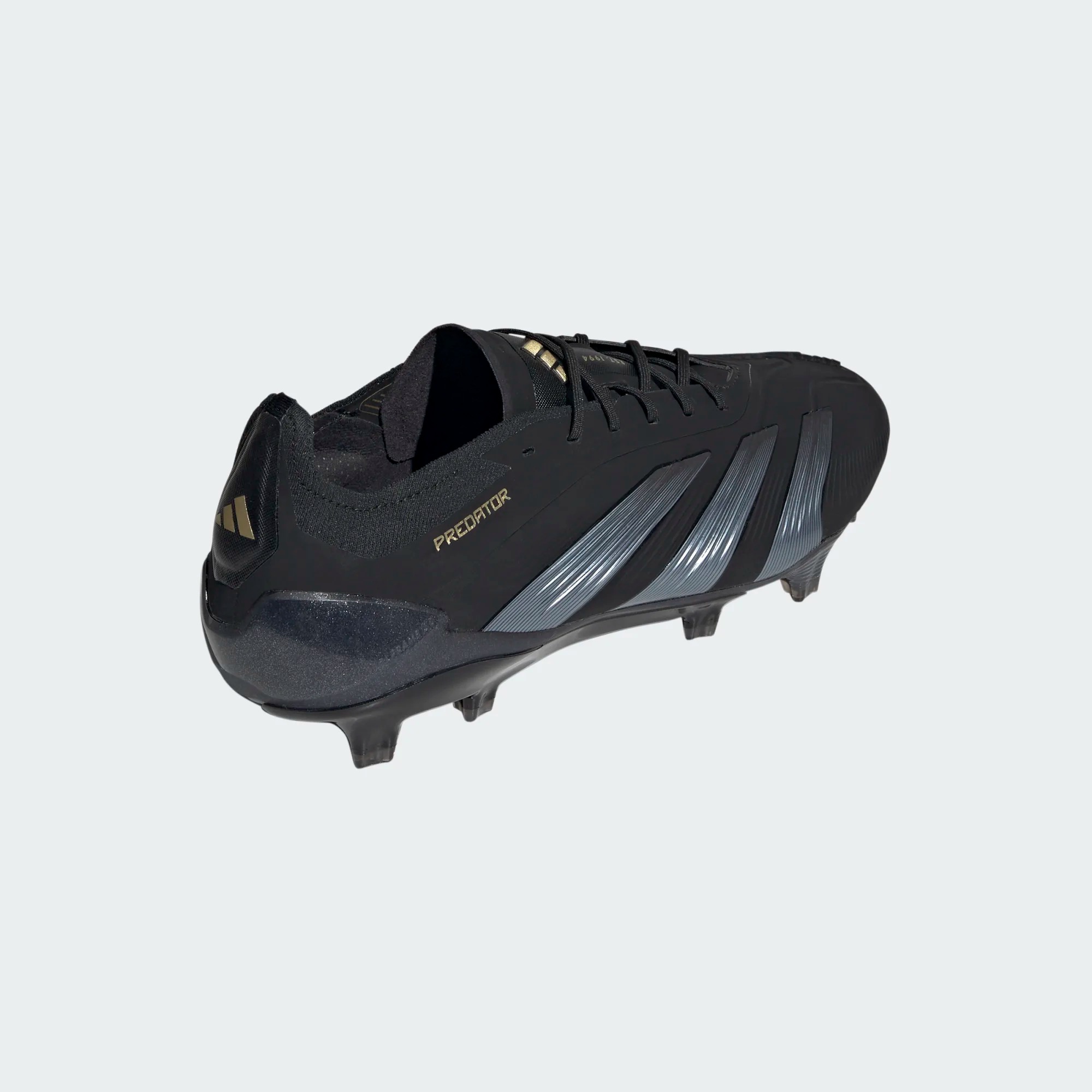 ADIDAS PREDATOR ELITE FG CORE BLACK/CARBON/GOLD METALLIC