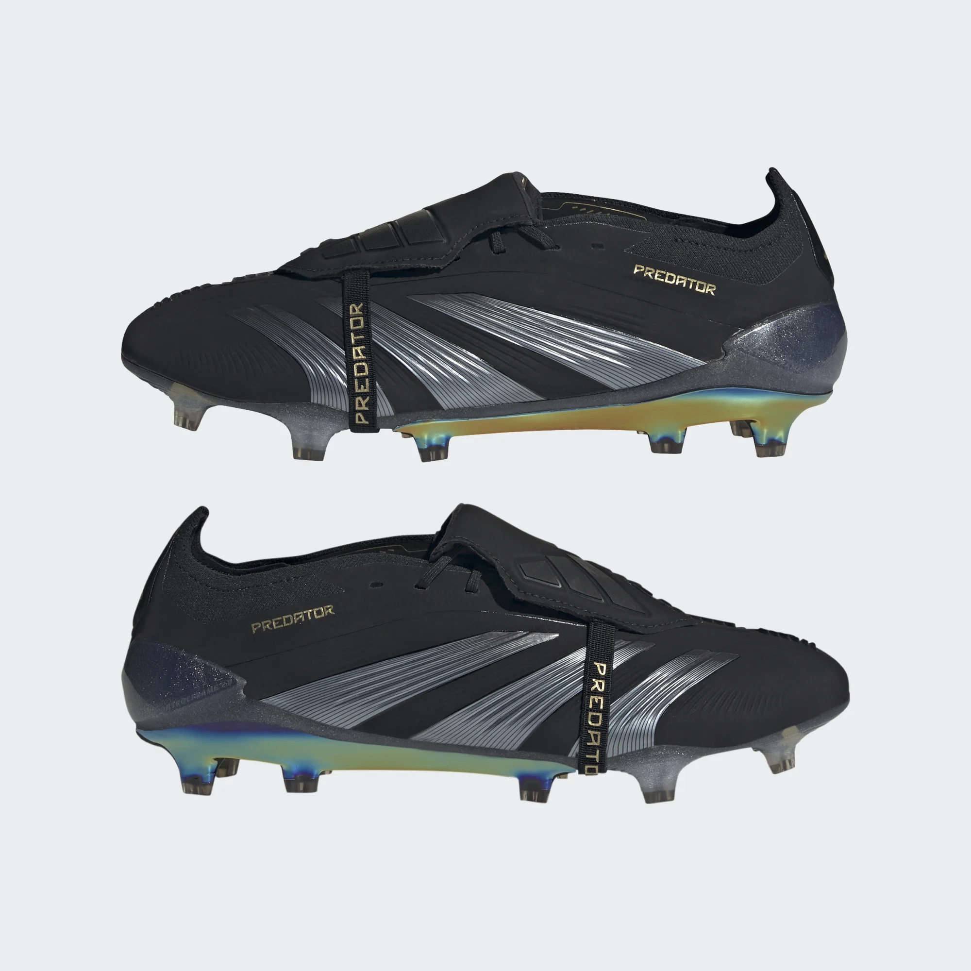 ADIDAS PREDATOR ELITE FT FG CORE BLACK/CARBON/GOLD METALLIC