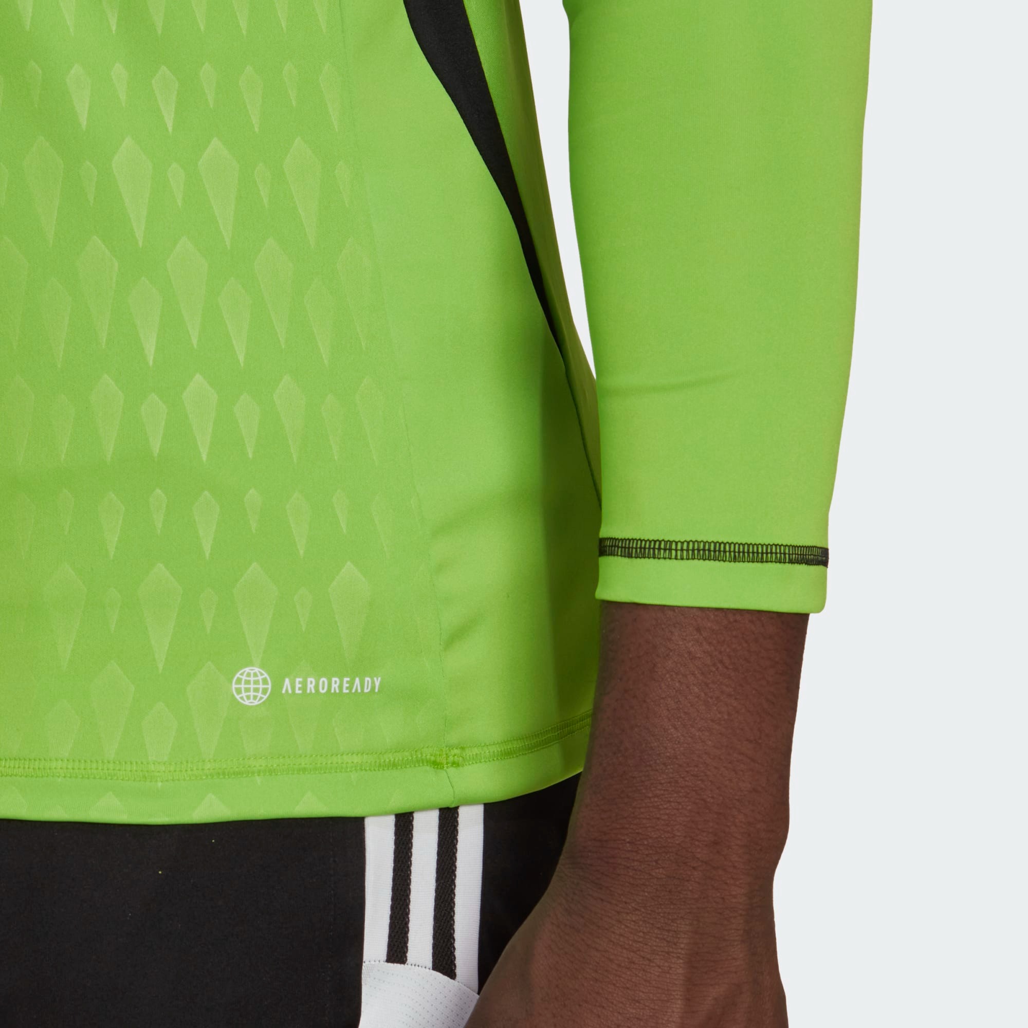 ADIDAS T23 COMPETITION GK JERSEY LS TEAM SEMI SOLAR GREEN