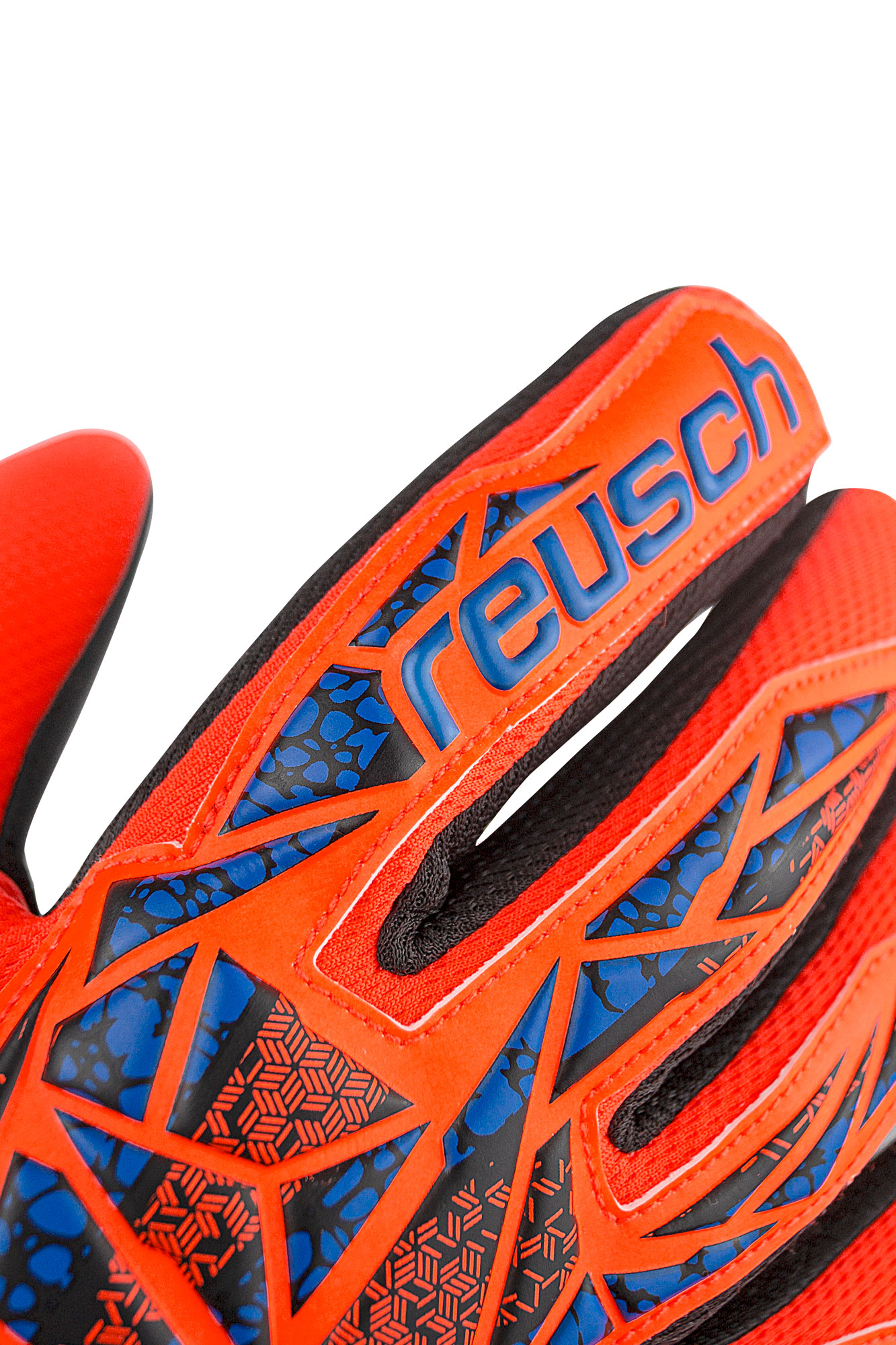 REUSCH ATTRAKT INFINITY NC JUNIOR HYPER ORANGE/ELECTRIC BLUE/BLACK